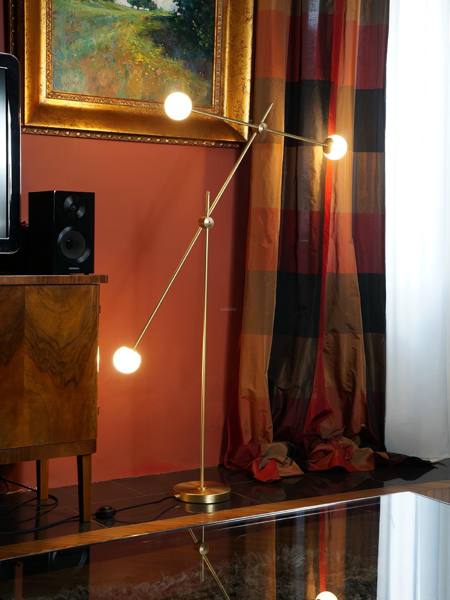 Kemi Floor Lamp ∅ 47.2″ - Flexible-1-Luxehomezone