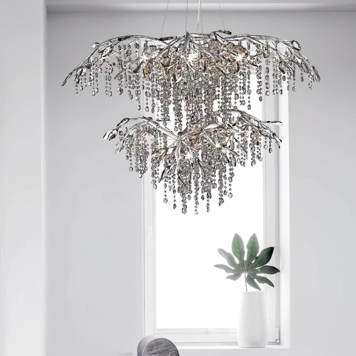 Autumn Twilight Round/Linear Chandelier - Branch-1-Luxehomezone