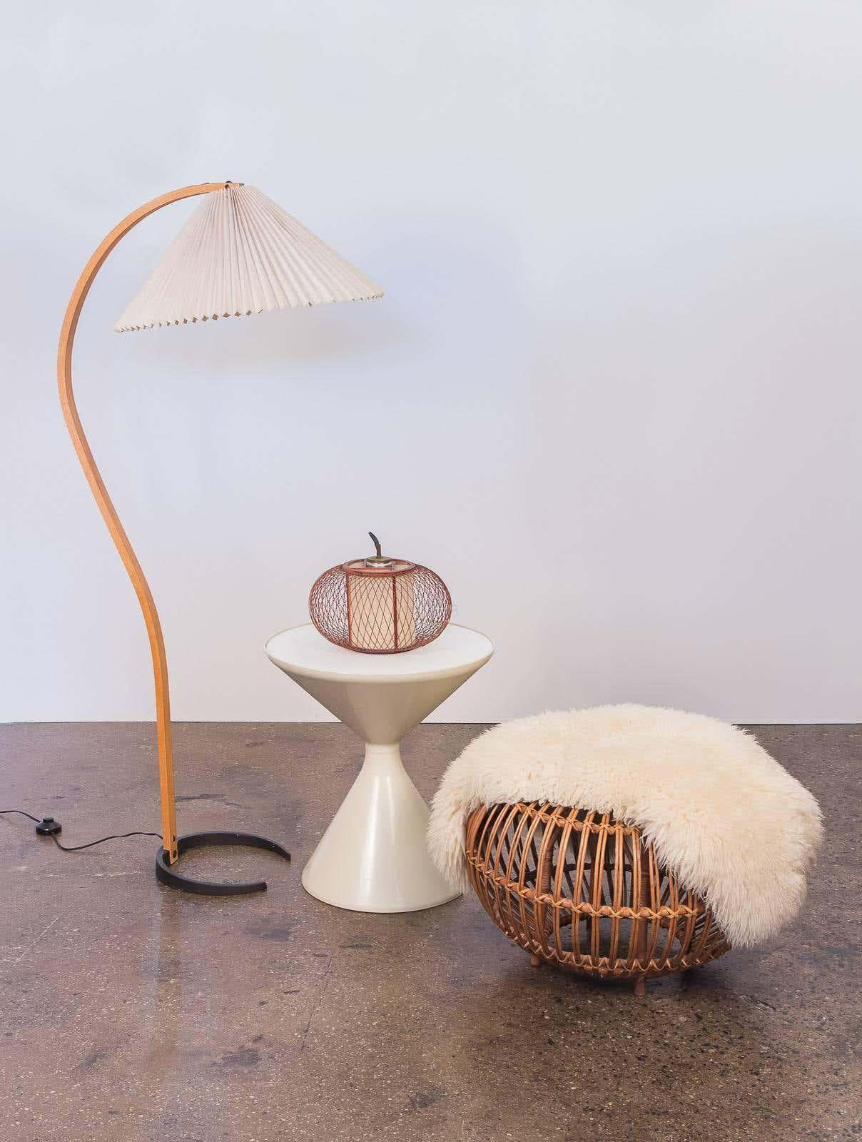 Caprany Floor Lamp - Drapery-1-Luxehomezone