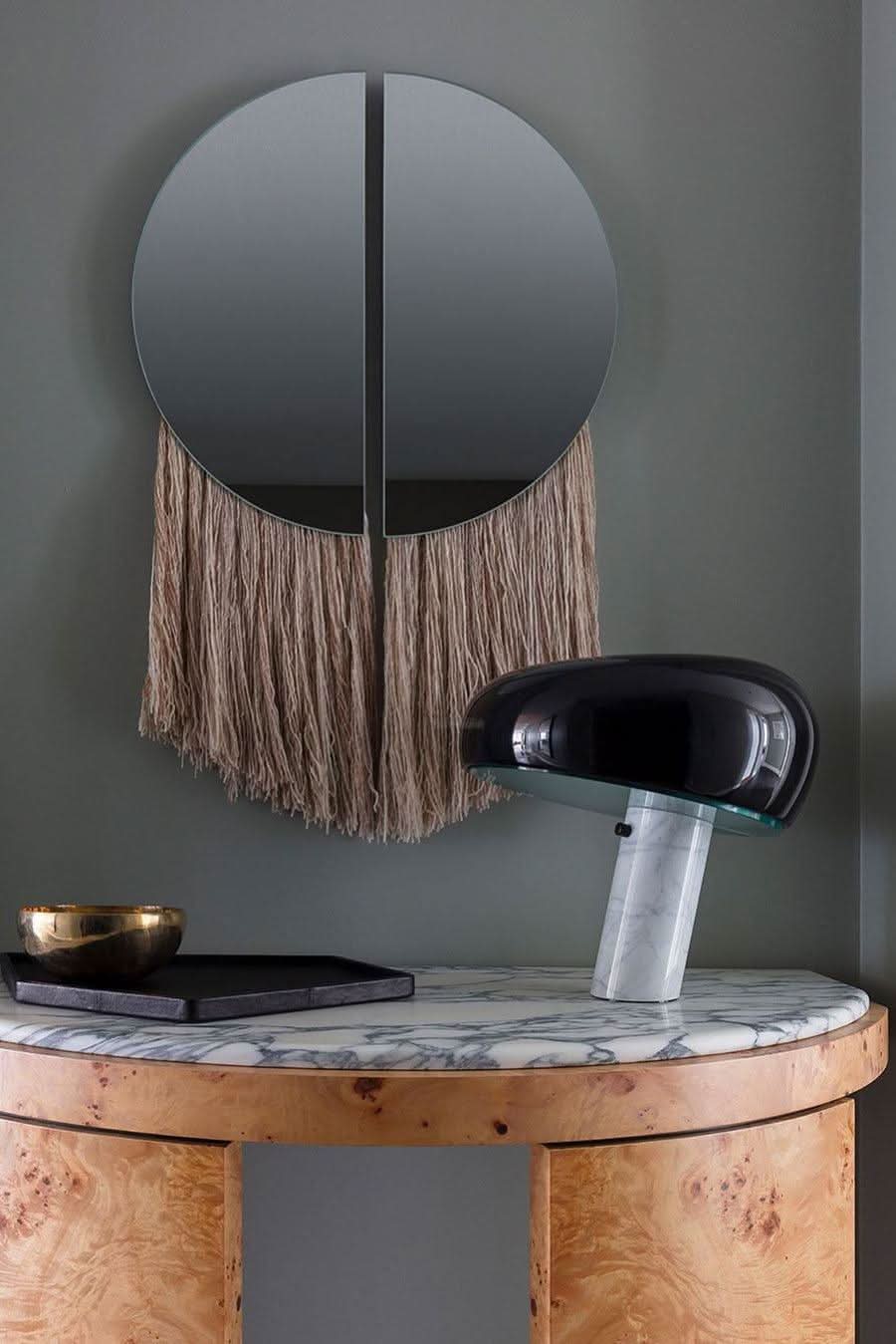 Art Marble Table Lamp ∅ 11''~15.8'' - Luxehomezone