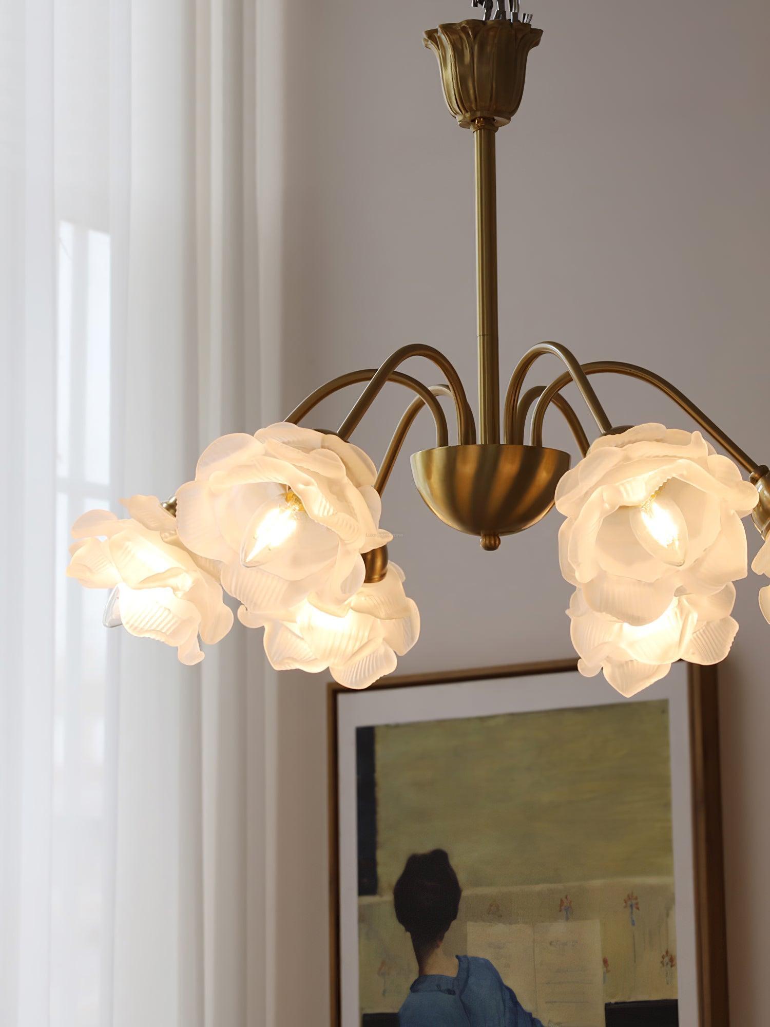 Roses Chandelier with 5/6/8 heads