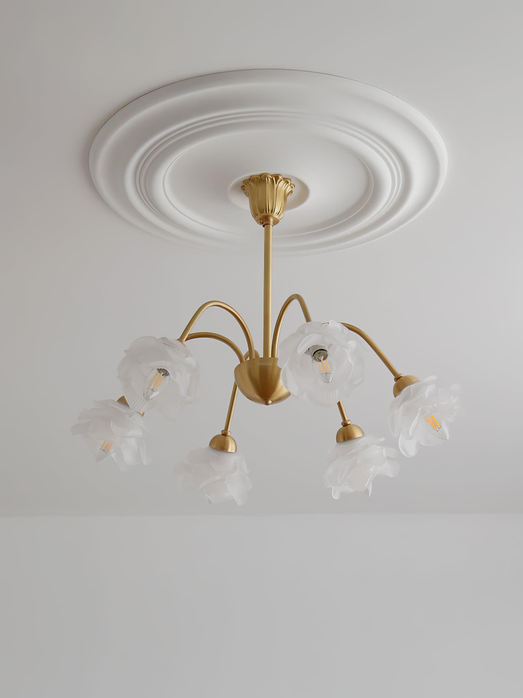 Roses Chandelier with 5/6/8 heads