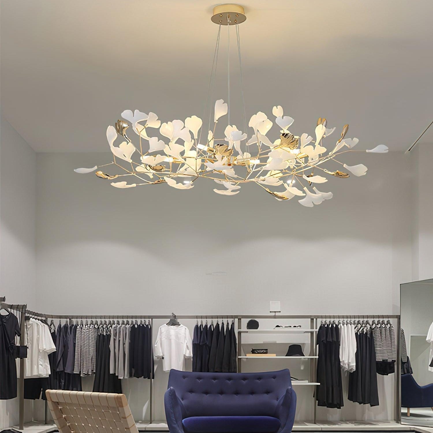 Gingko Chandelier Style R - Gingko, Gingko Chandelier-1-Luxehomezone