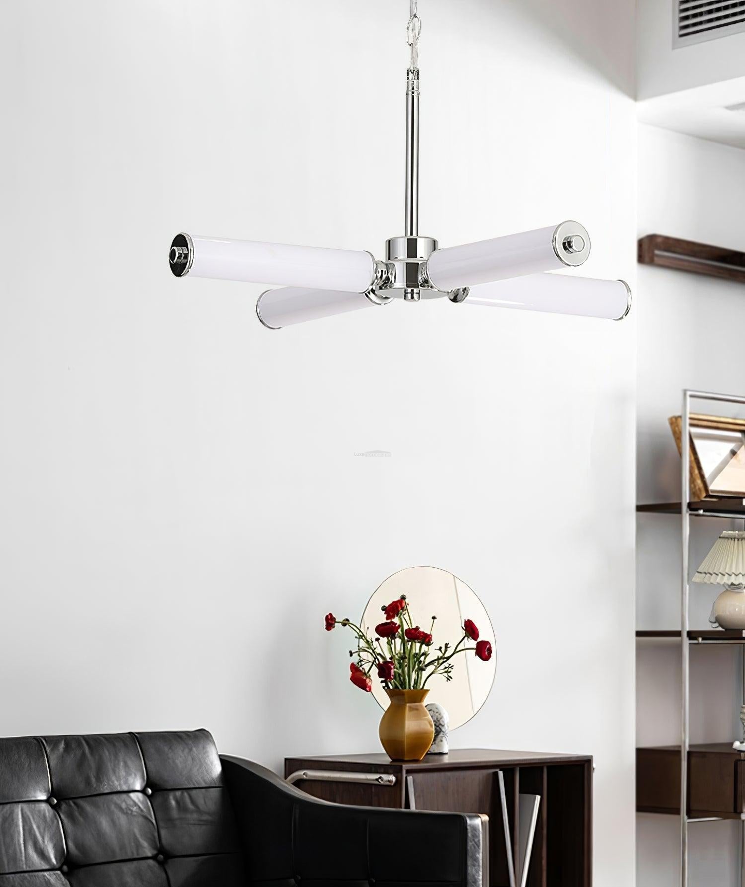 Huntington LED Chandelier ∅ 23.6″ - Tube-1-Luxehomezone