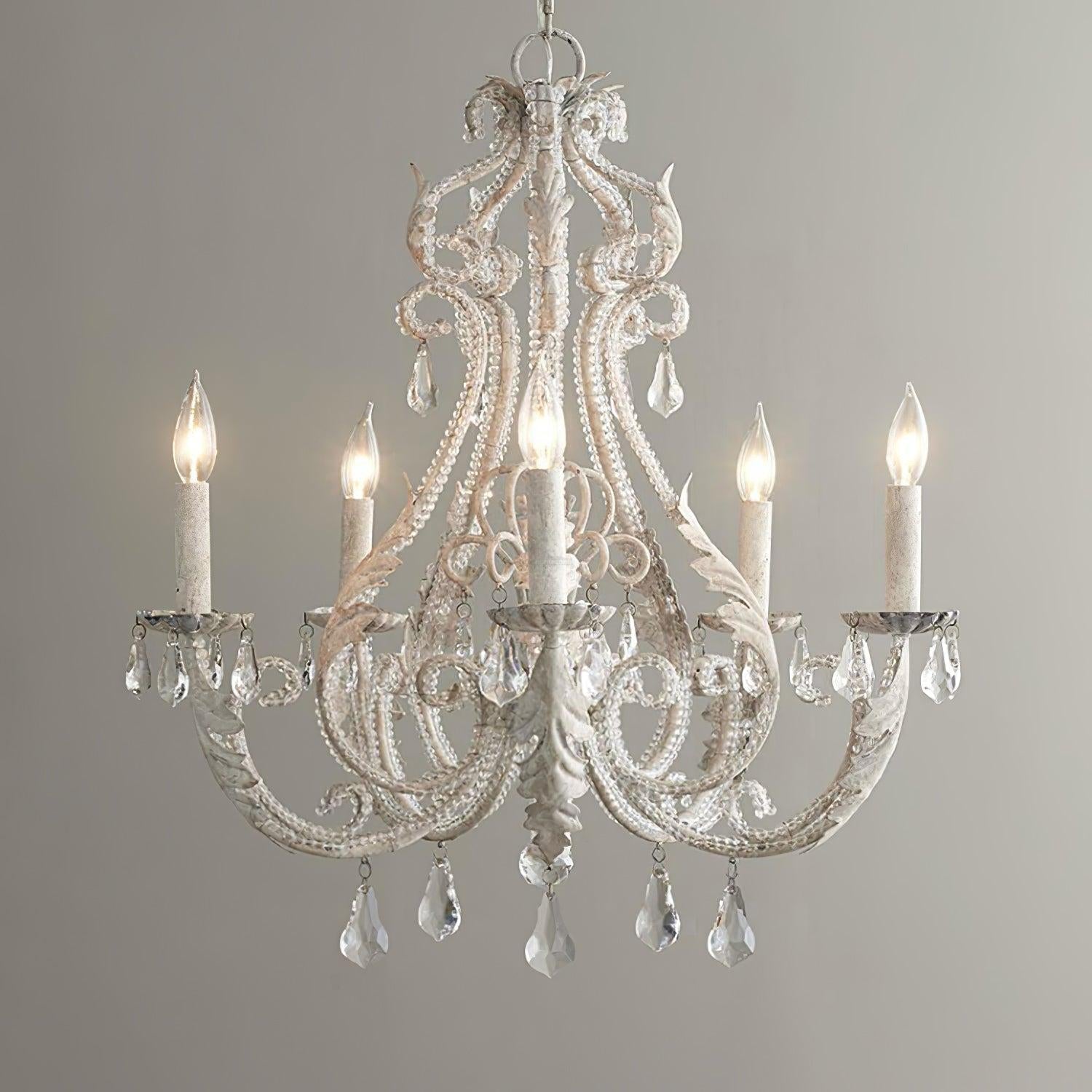 Candle Style Holder Chandelier with 5/6/8 heads - Candle-1-Luxehomezone