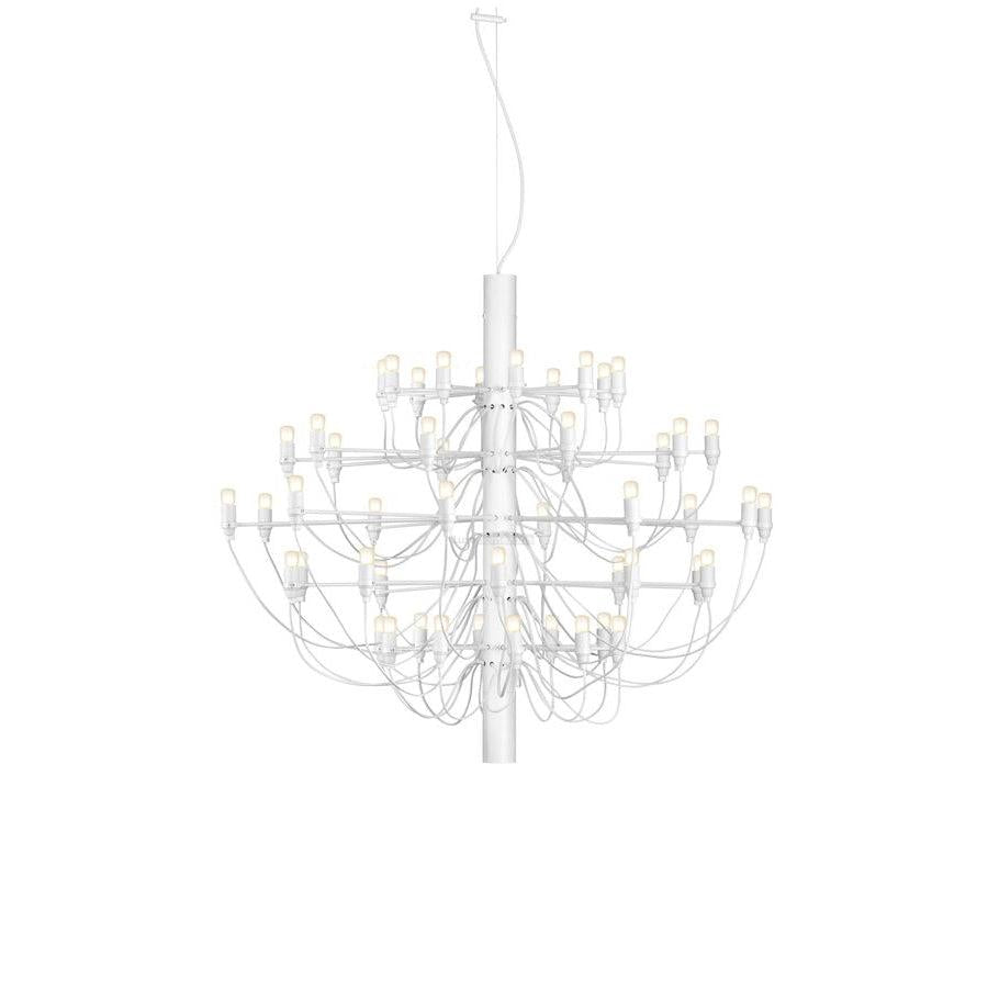 2097 Mid-Century Retro Candle Chandelier with 18/30/50/75 heads - Candle-1-Luxehomezone