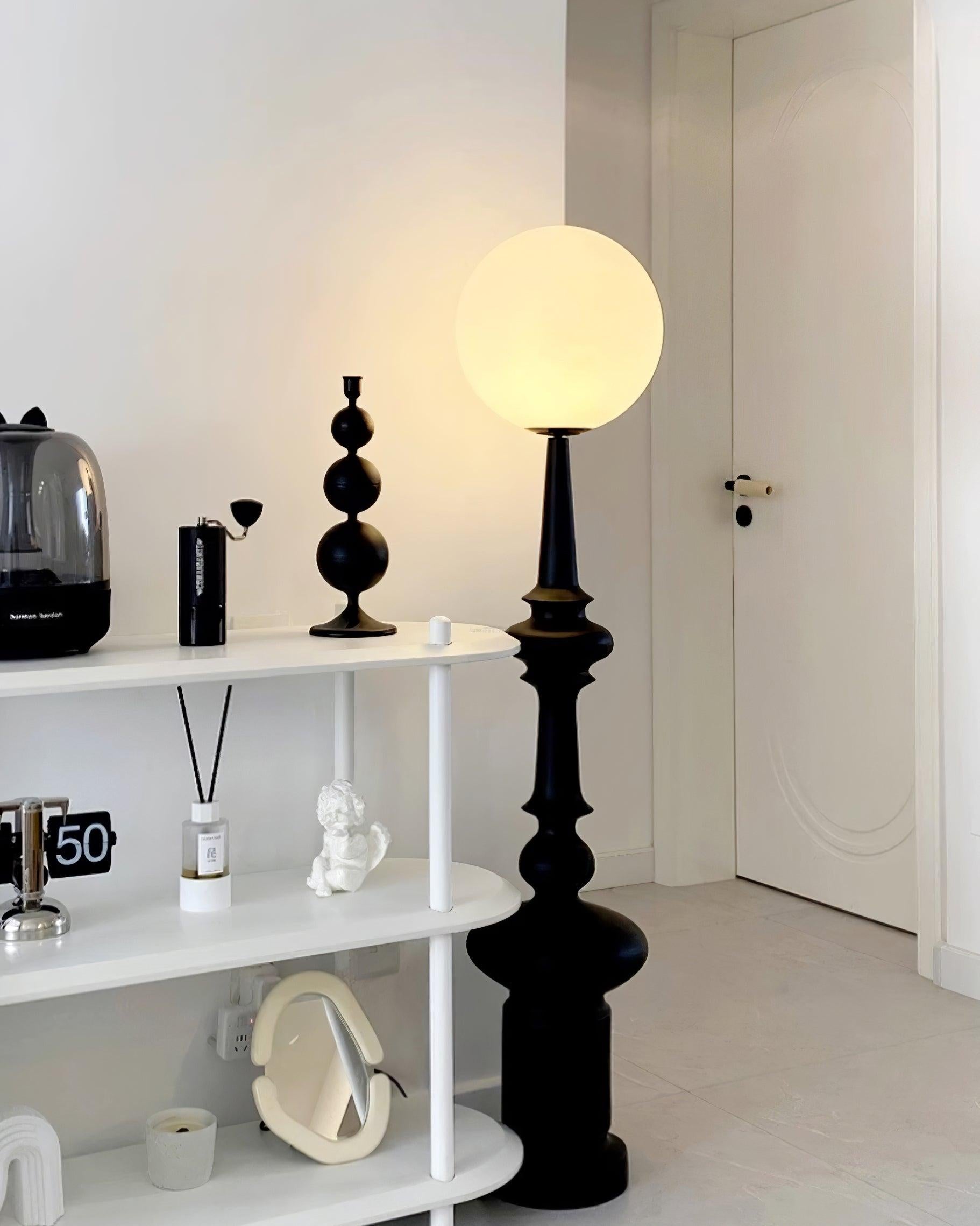 Constance Floor Lamp  ∅ 11.8″ - Lava-1-Luxehomezone