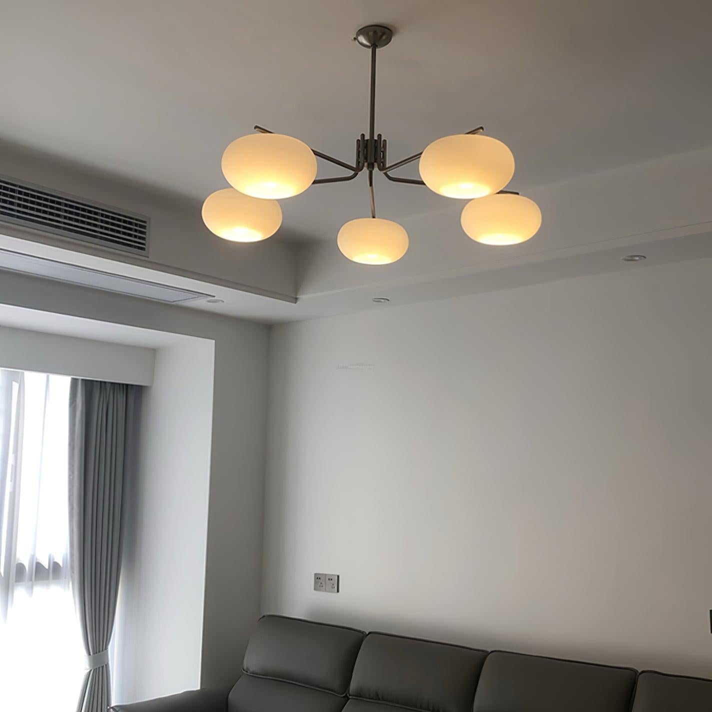 Barndon Round Chandelier - Bend-1-Luxehomezone