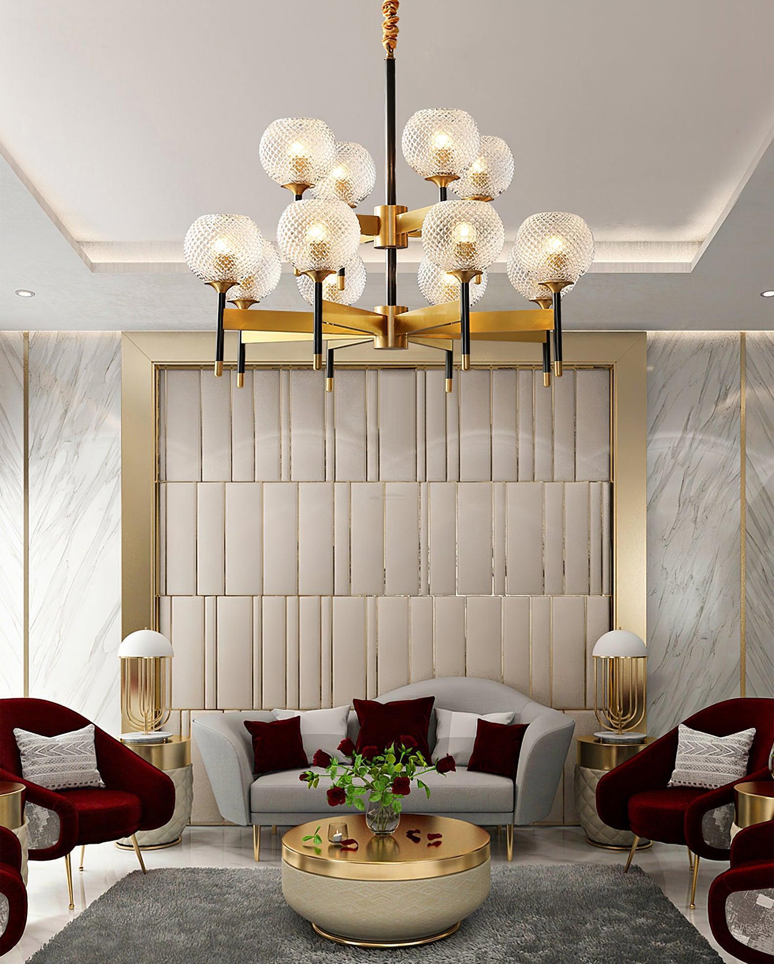 Breton Chandelier ∅ 27.2″ - Lucency-1-Luxehomezone