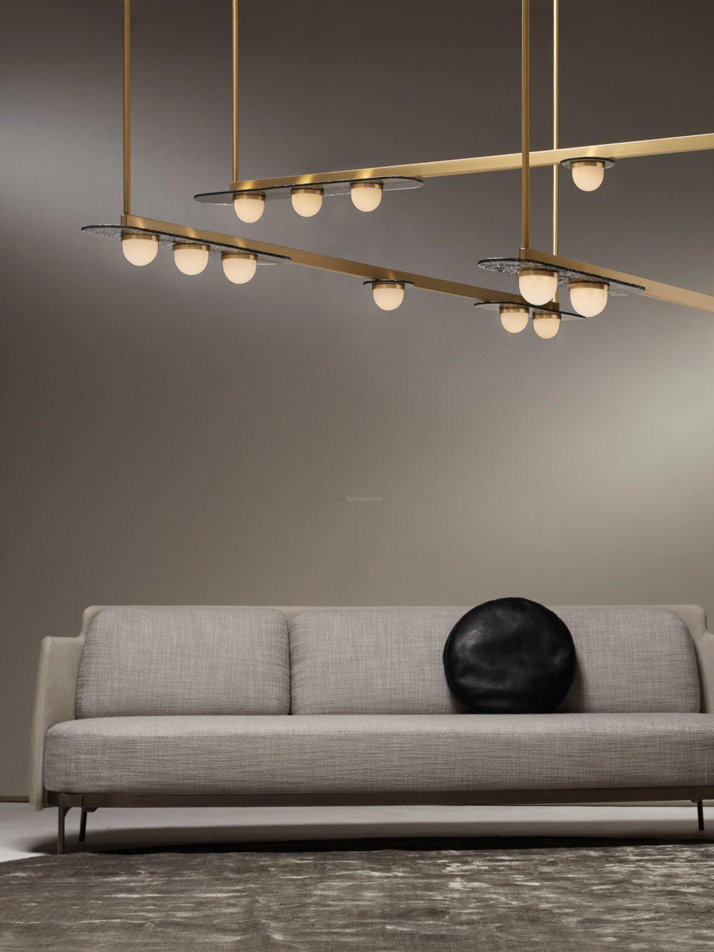 Modulo Horizontal Linear Chandelier - Luxehomezone