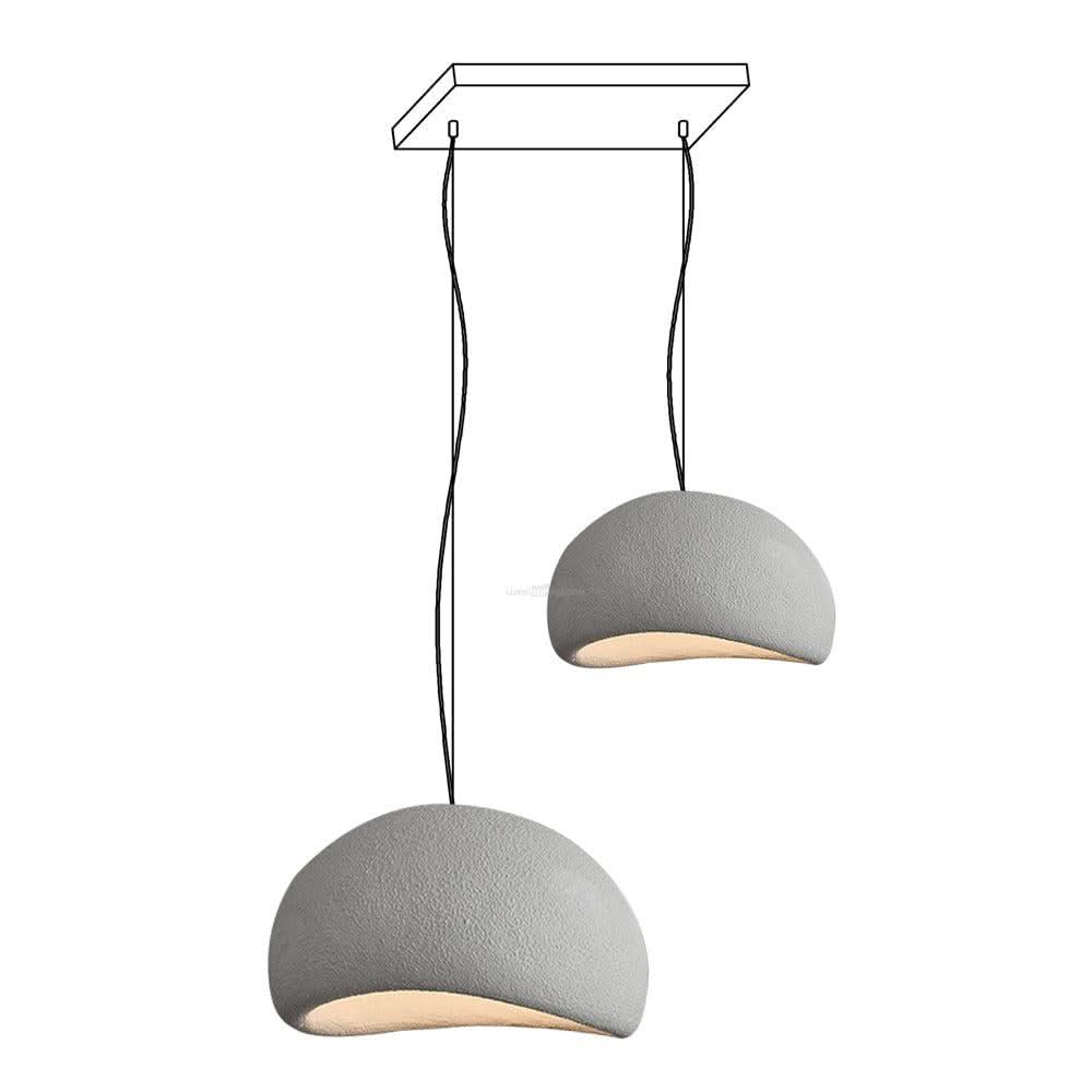 Khmara Chandelier with Rough Combination Type A - Luxehomezone