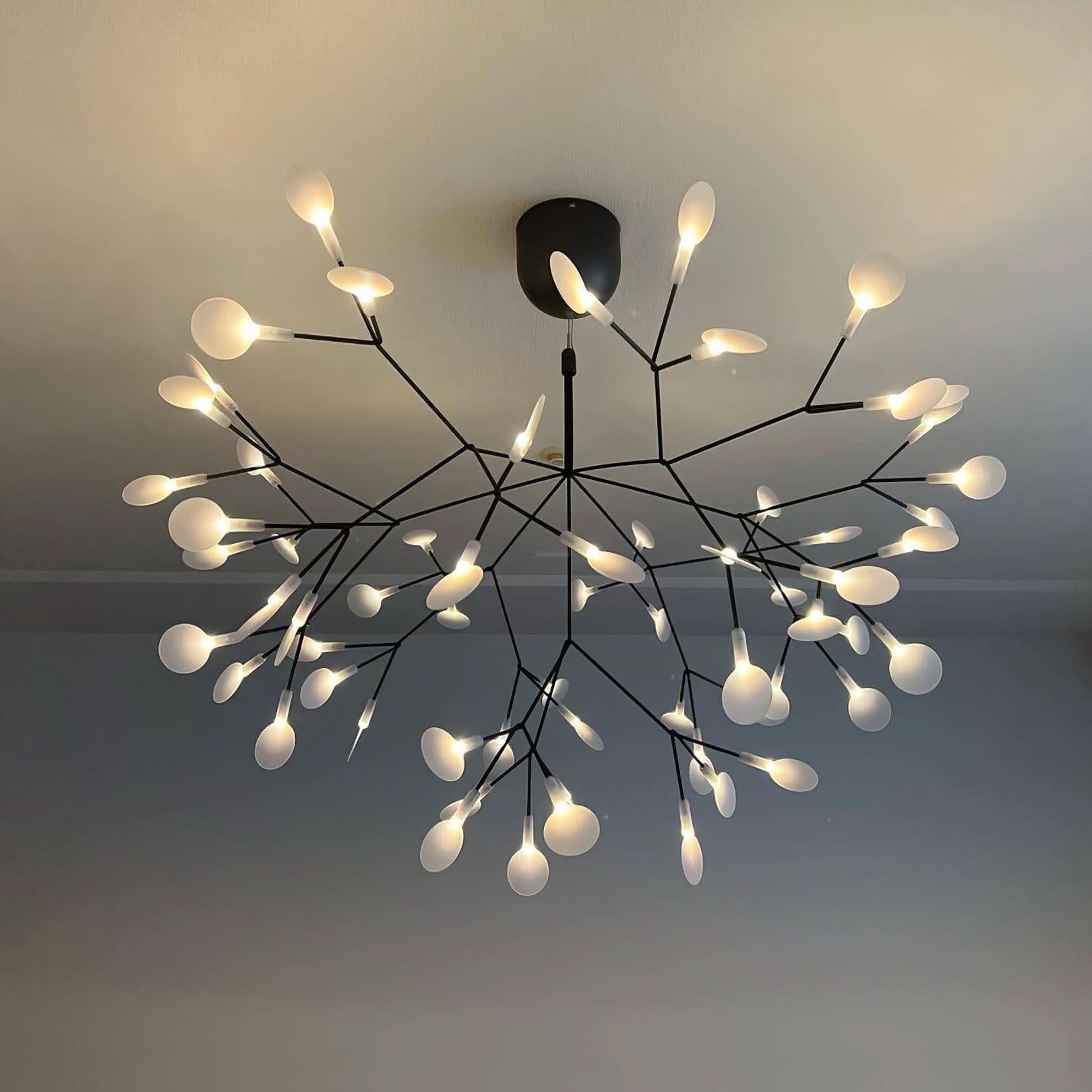 Black Firefly LED Chandelier 20''/29''/40''/60'' - Luxehomezone