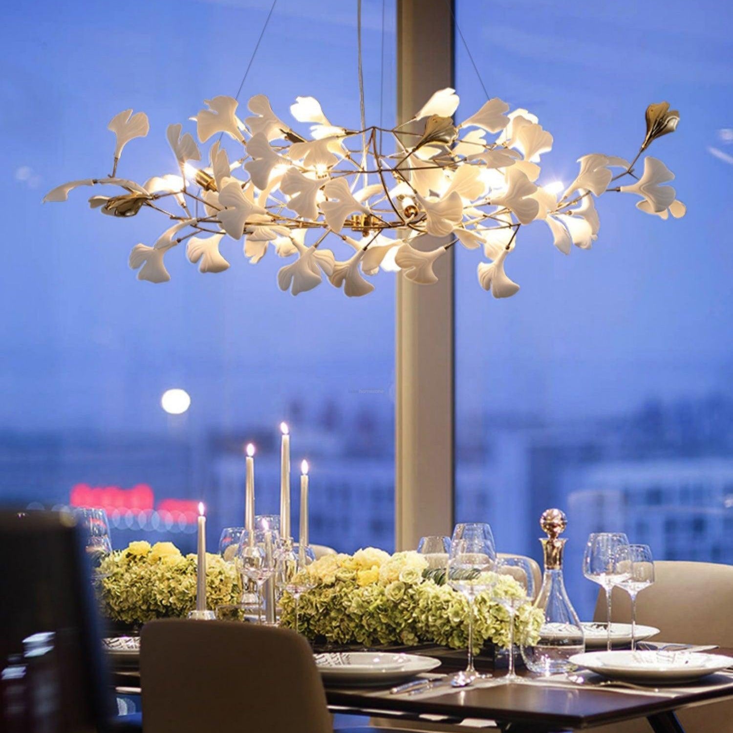 Gingko Chandelier Style S - Gingko, Gingko Chandelier-1-Luxehomezone