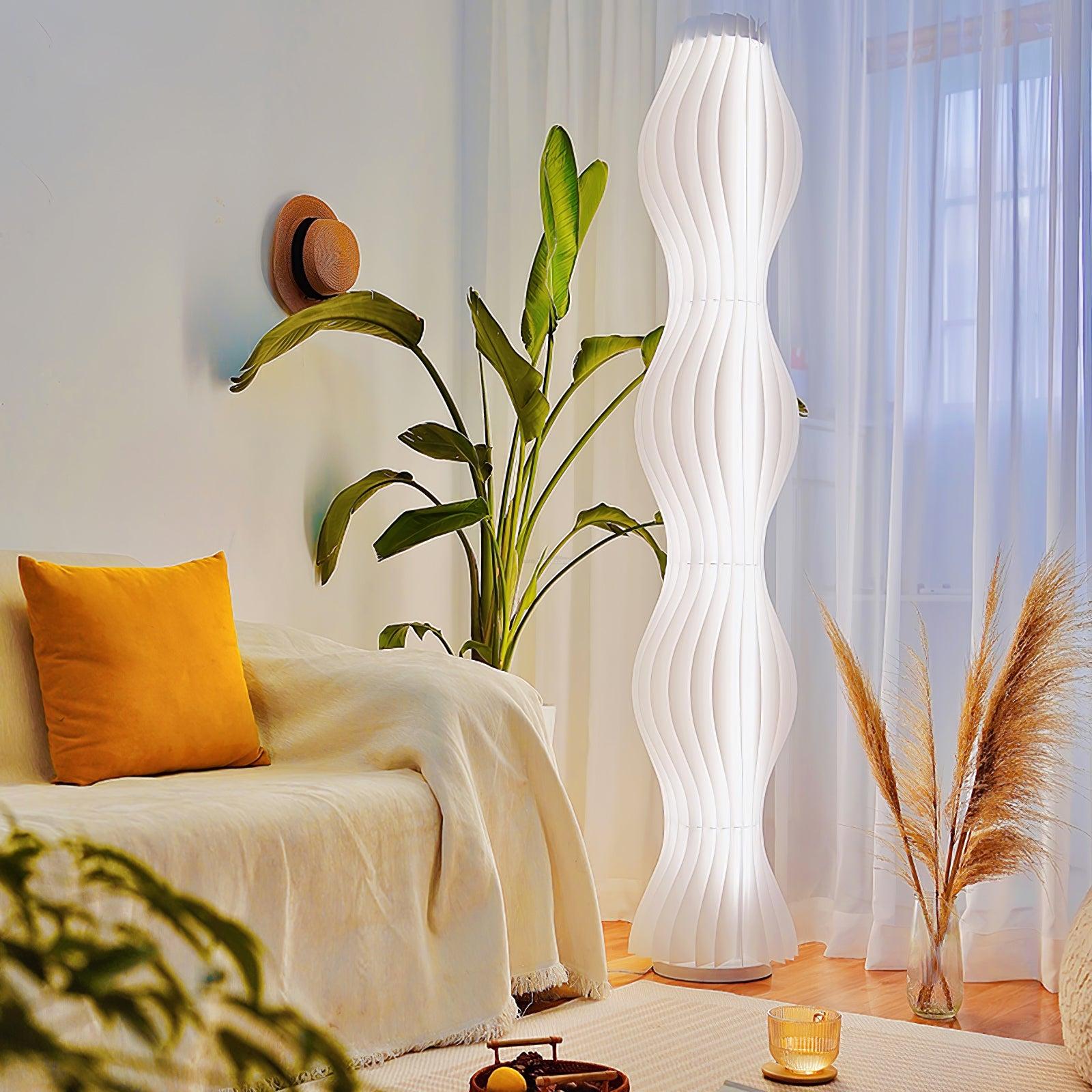 Vapor Floor Lamp Dia 35cm - Pillar-1-Luxehomezone