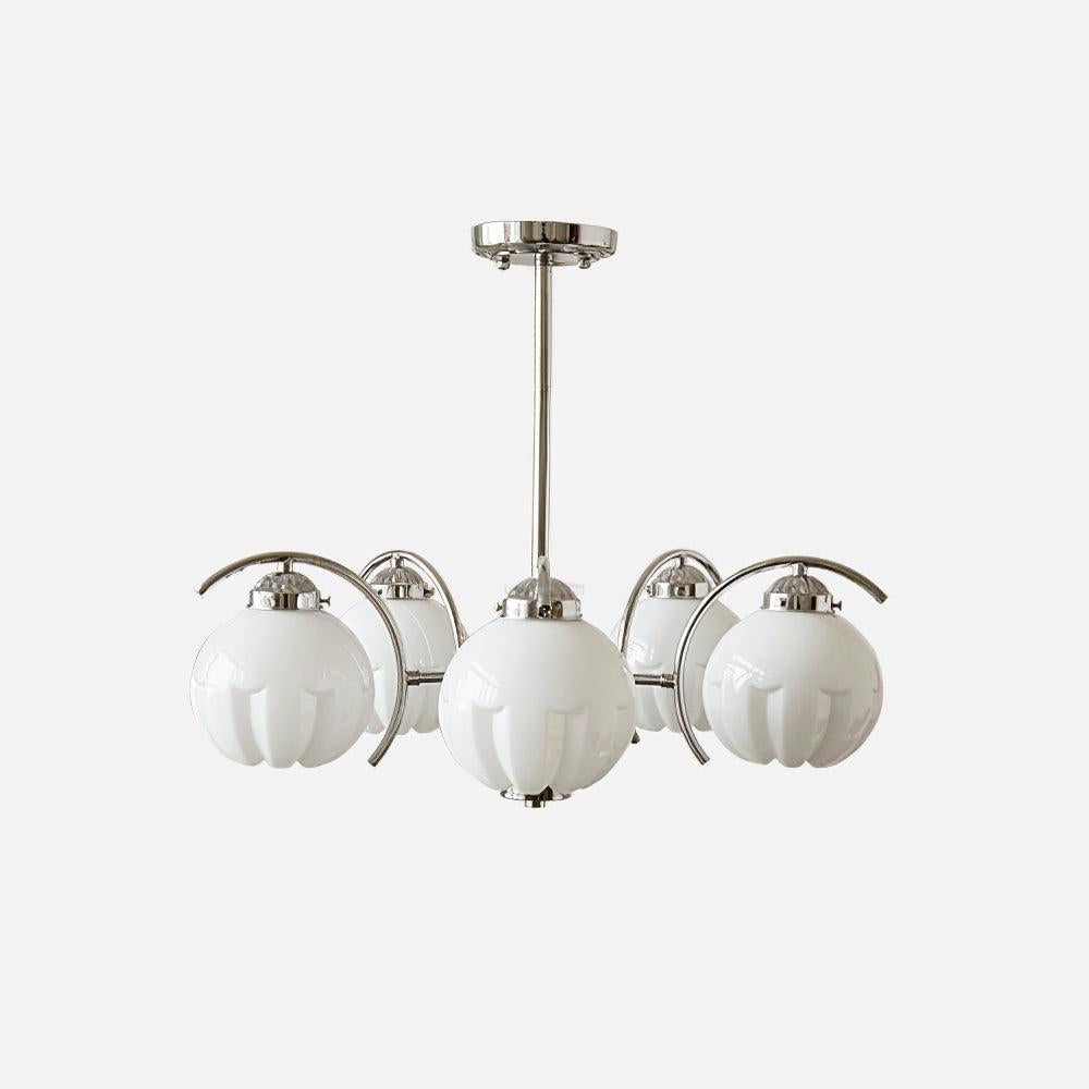 Litchford 5Lt Chandelier Φ 17.3″ - Bend-1-Luxehomezone