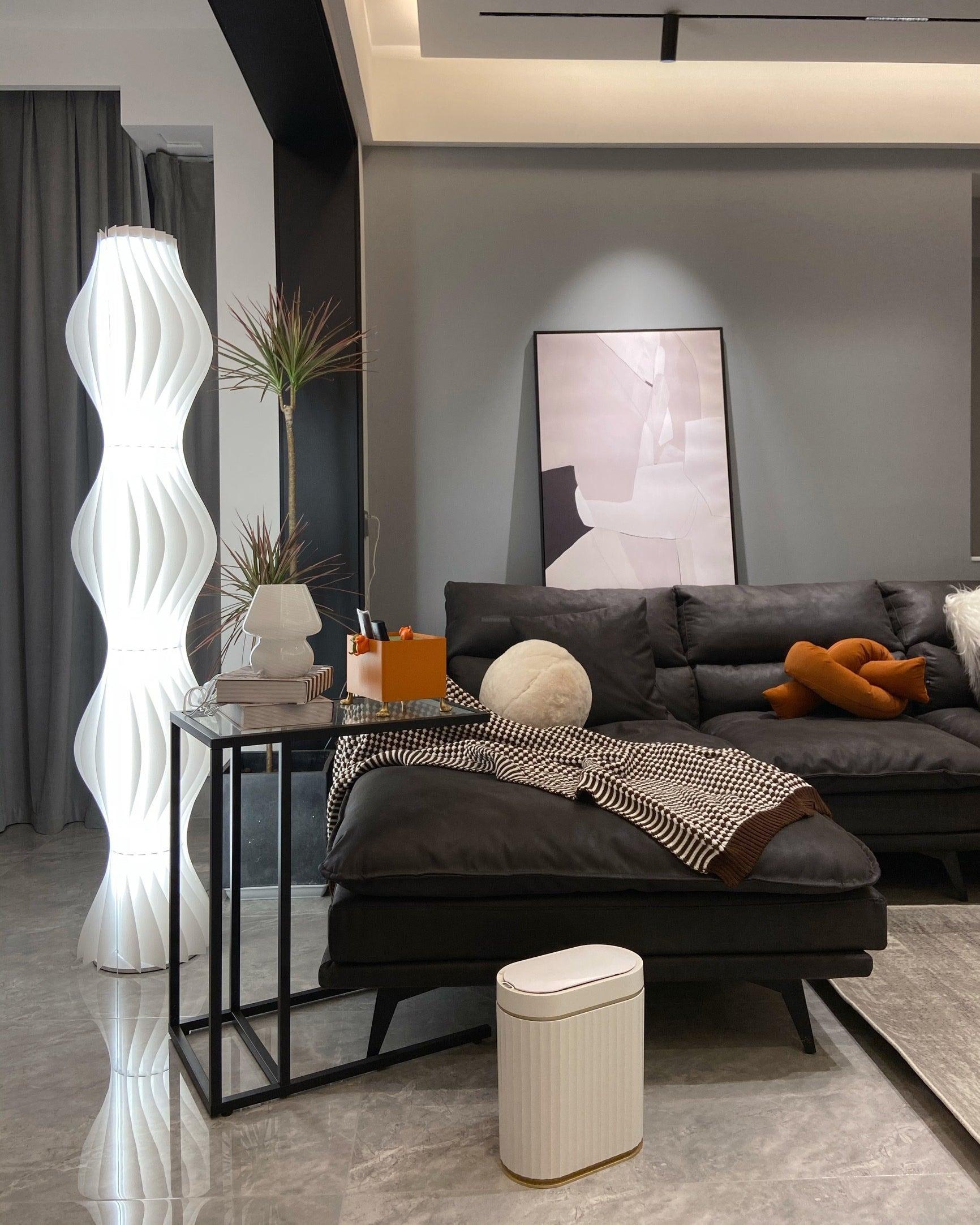 Vapor Floor Lamp Dia 35cm - Pillar-1-Luxehomezone