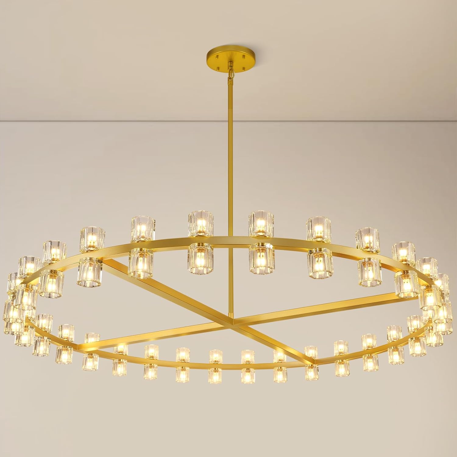 Glowra Round Chandelier 60"