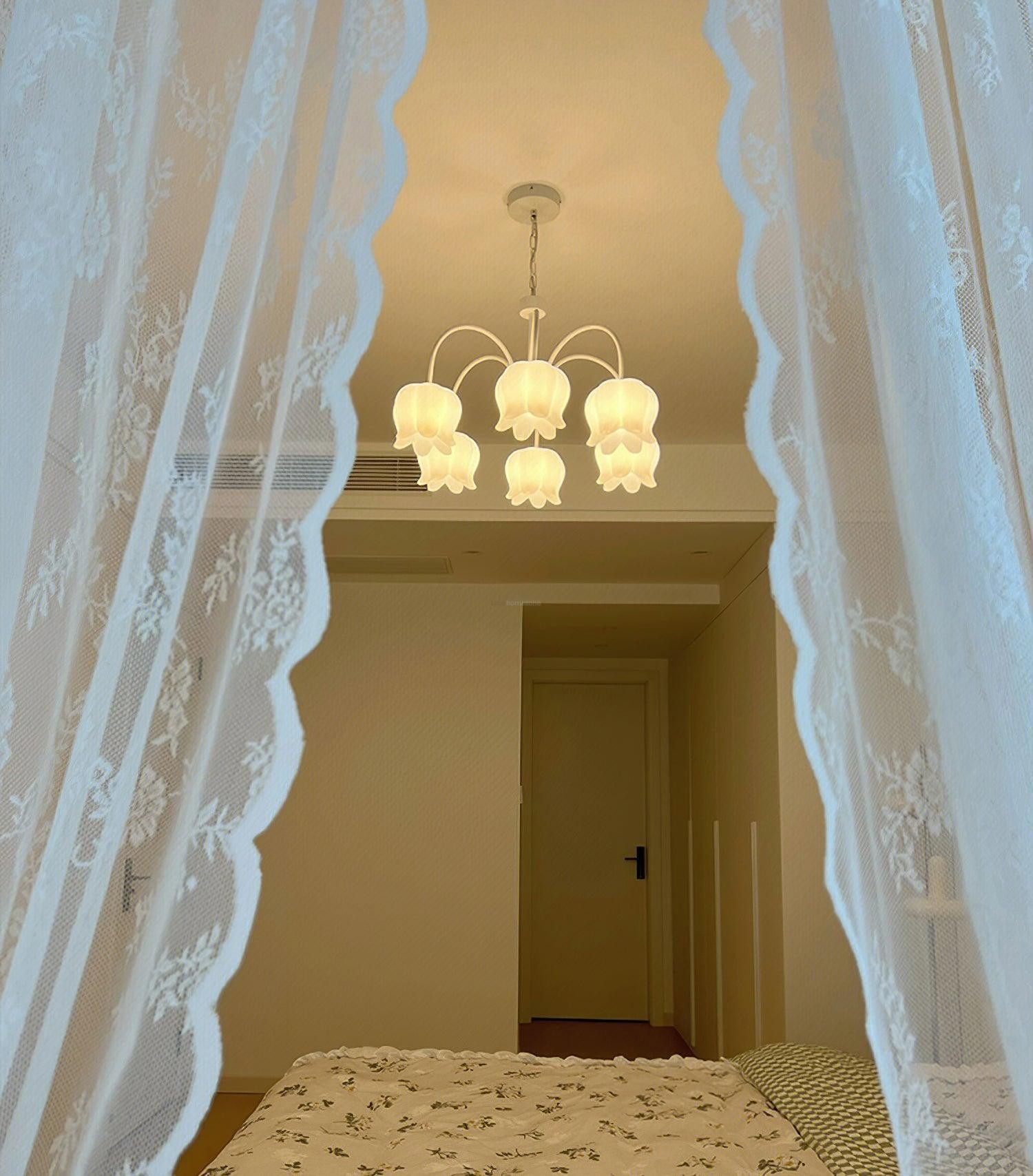 Curved Chandelier 24'' 26'' 32'' - Luxehomezone