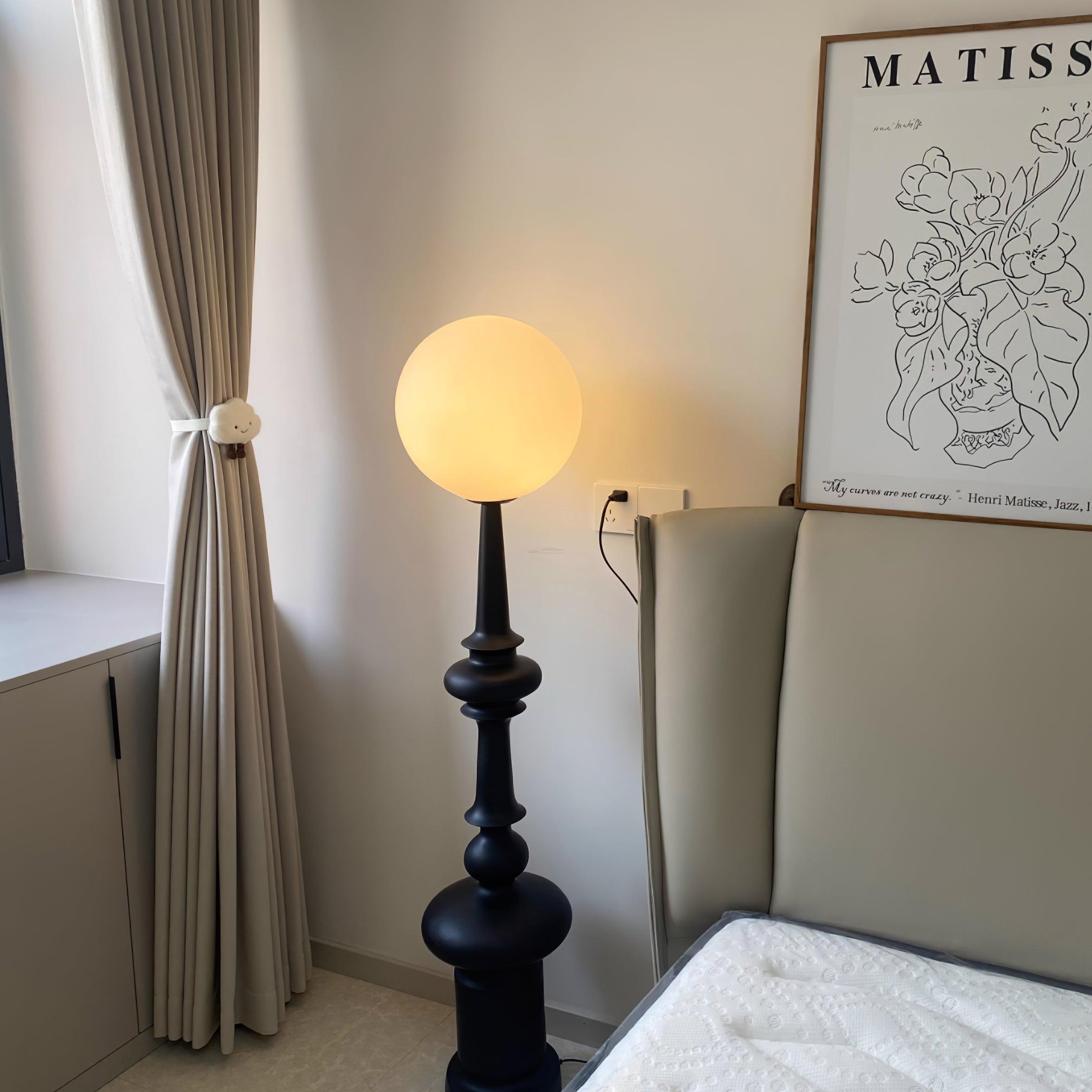 Constance Floor Lamp  ∅ 11.8″ - Lava-1-Luxehomezone