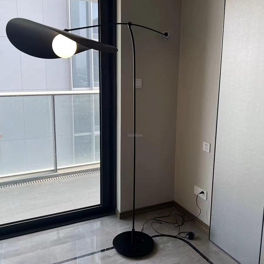 Alonso Floor Lamp  ∅ 6.6″ - Bent-1-Luxehomezone