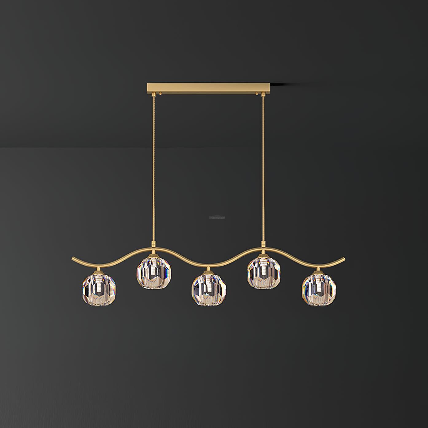 Eara Crystal Chandelier with 3/5/7 heads - Luxehomezone