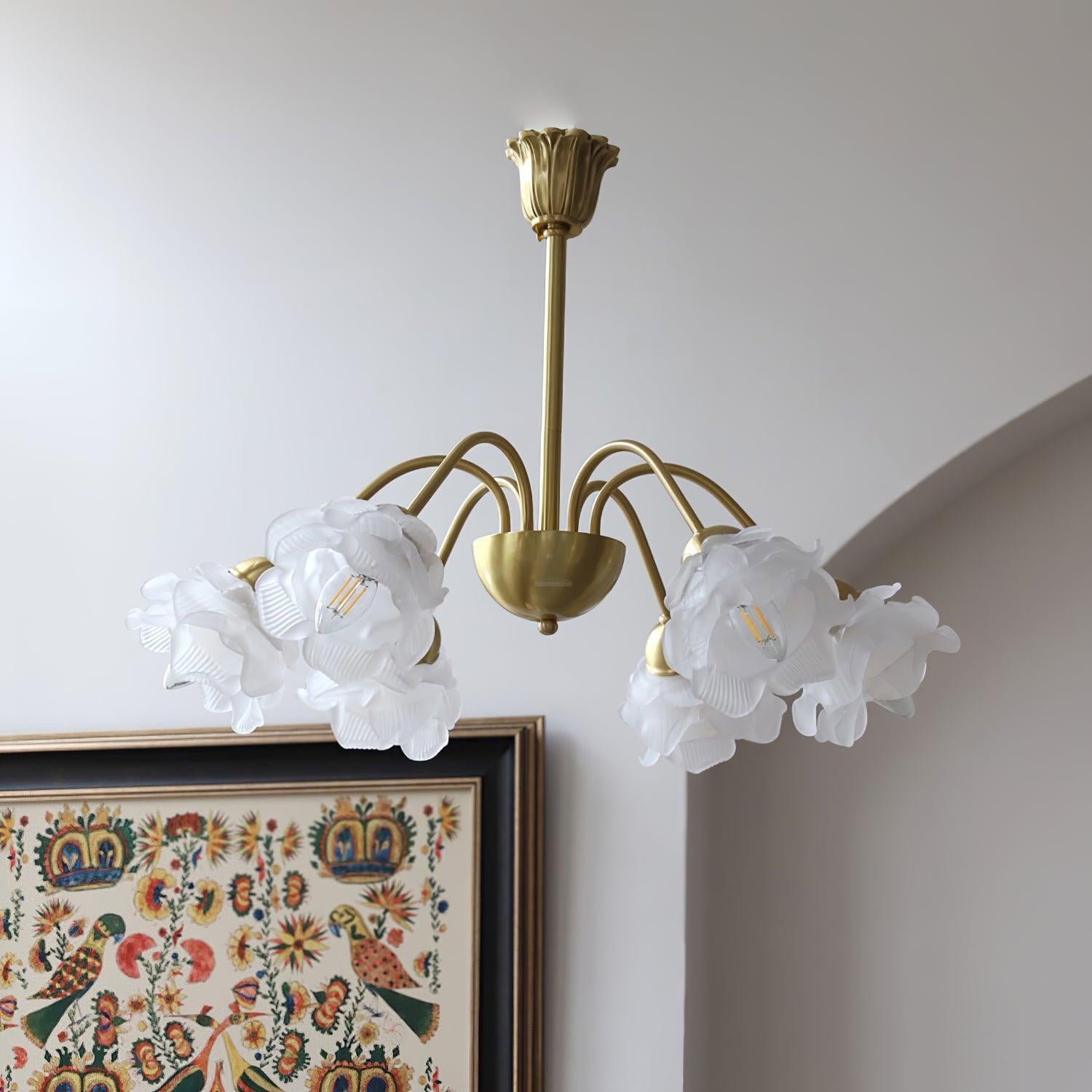 Roses Chandelier with 5/6/8 heads