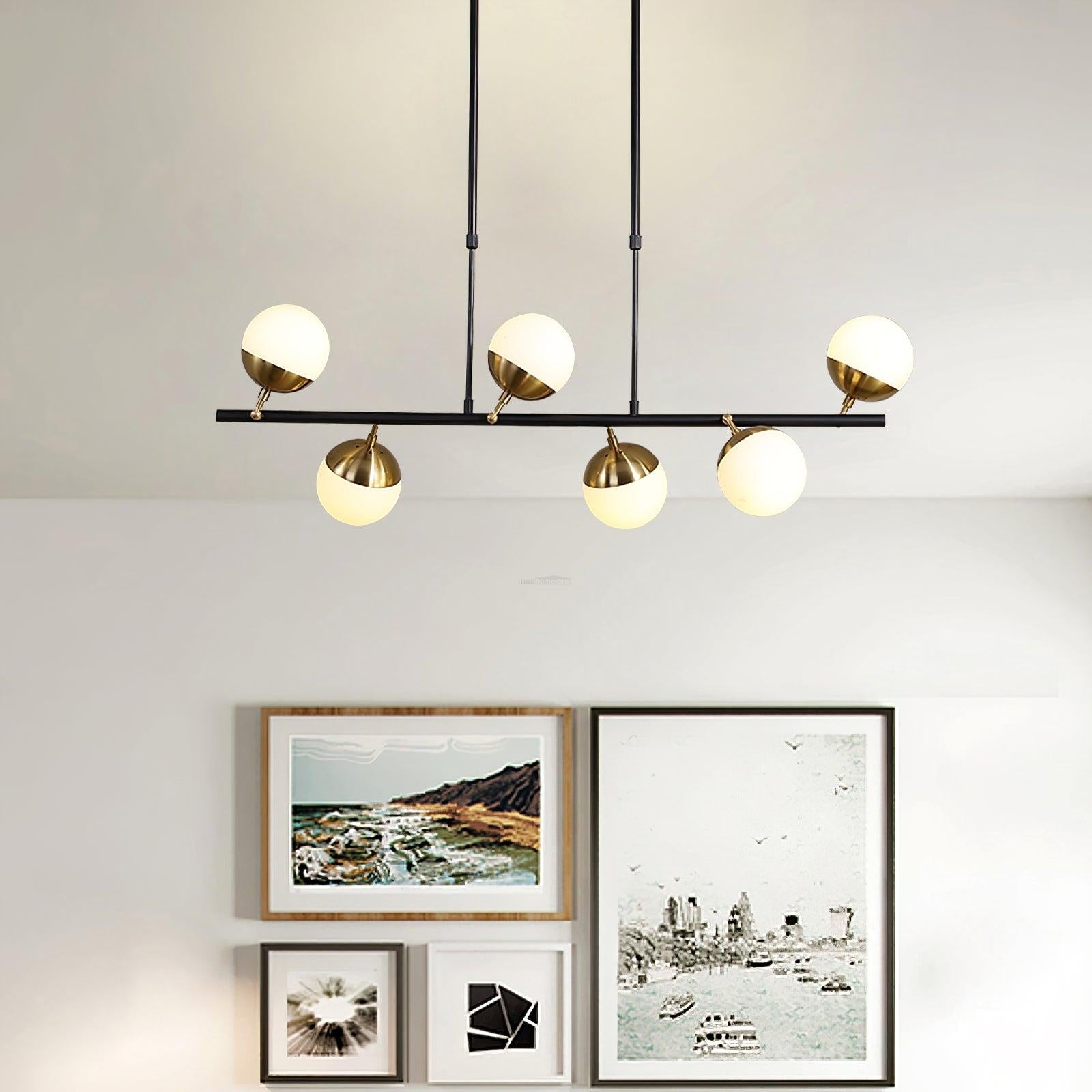 Waverly Restaurant Chandelier L 43.3″ - Hailey-1-Luxehomezone
