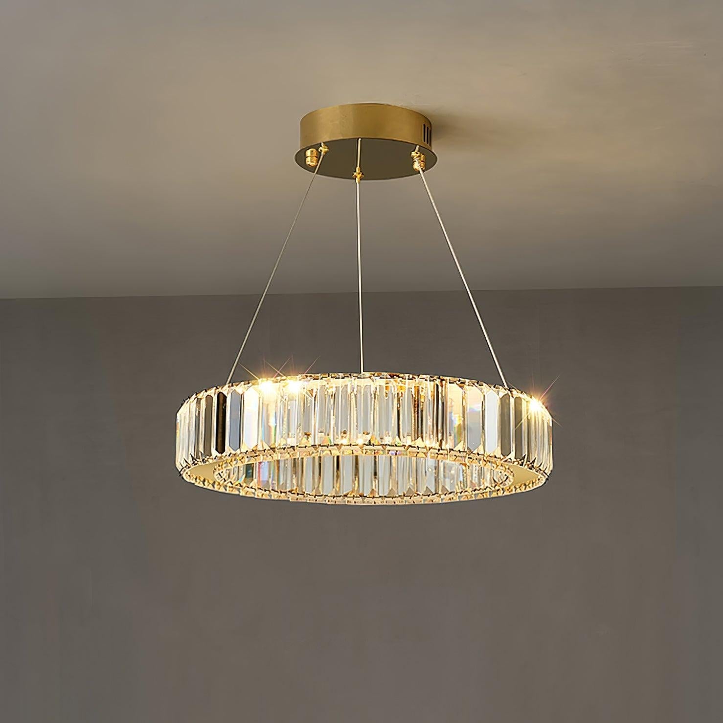 Bertolda Chandeliers ∅ 15.7″ - Crystals-1-Luxehomezone