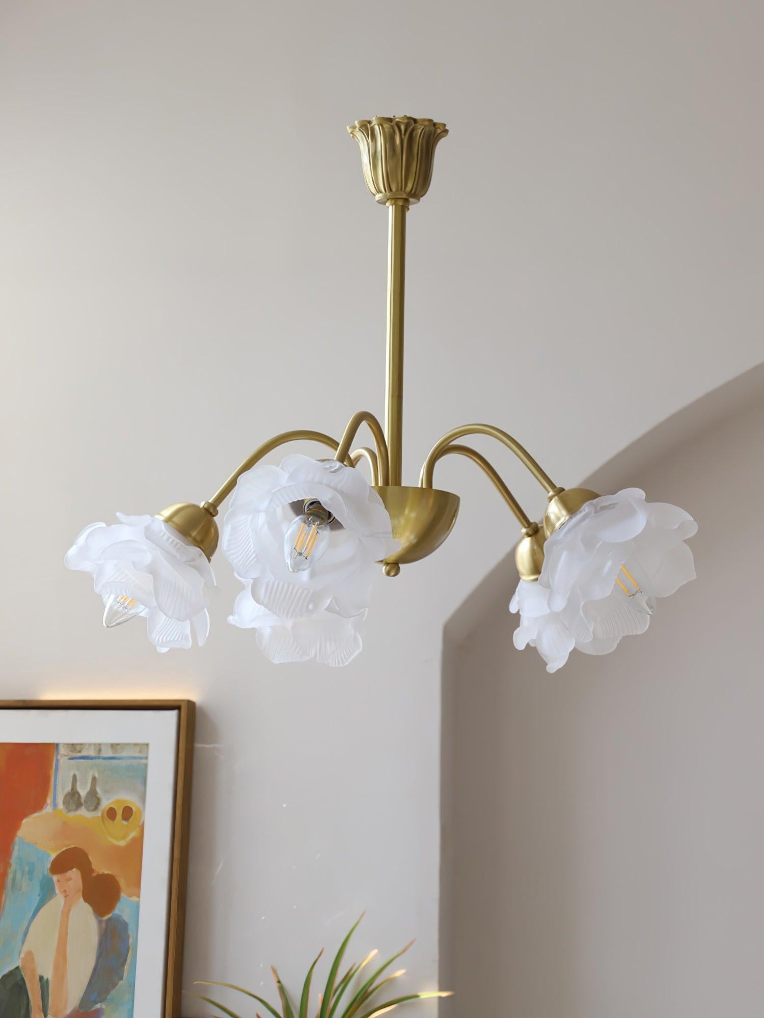 Roses Chandelier with 5/6/8 heads