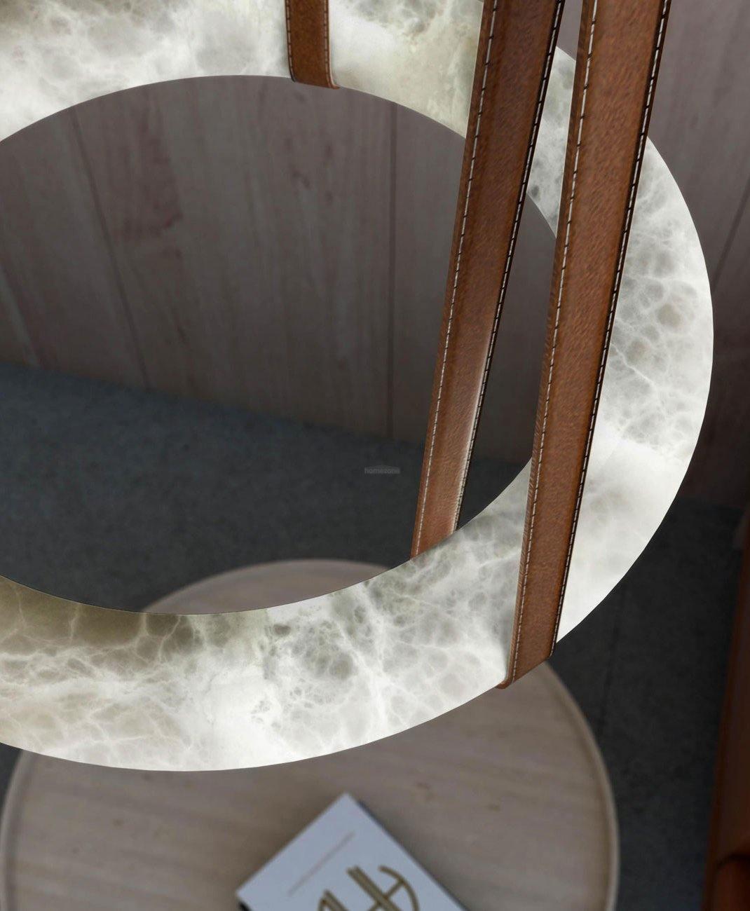 Oslo Alabaster Pendant Light Style B - Alabaster, Alabaster Chandelier-1-Luxehomezone