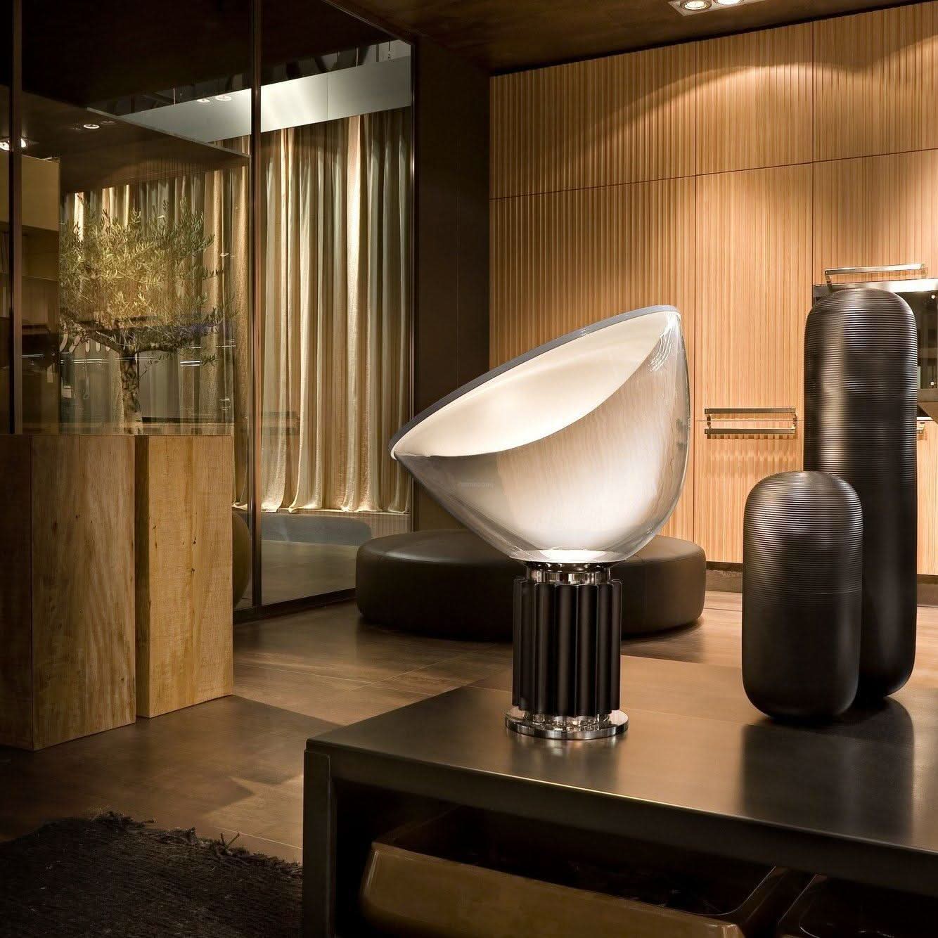 Taccia Table Lamp  ∅ 14.7″/19.5'' - Luxehomezone