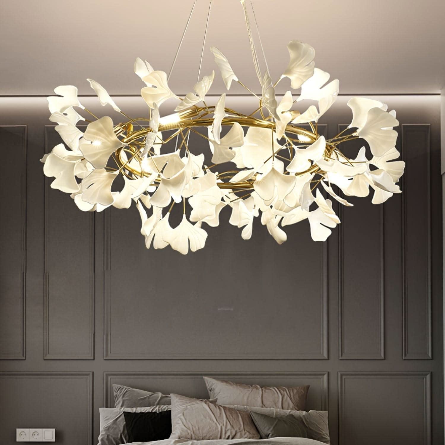 Gingko Chandelier Style O - Luxehomezone