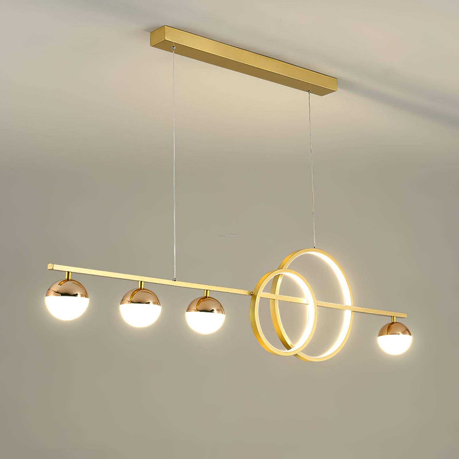Brooklyn Double Circle Chandelier L 47.2″ - Hailey-1-Luxehomezone