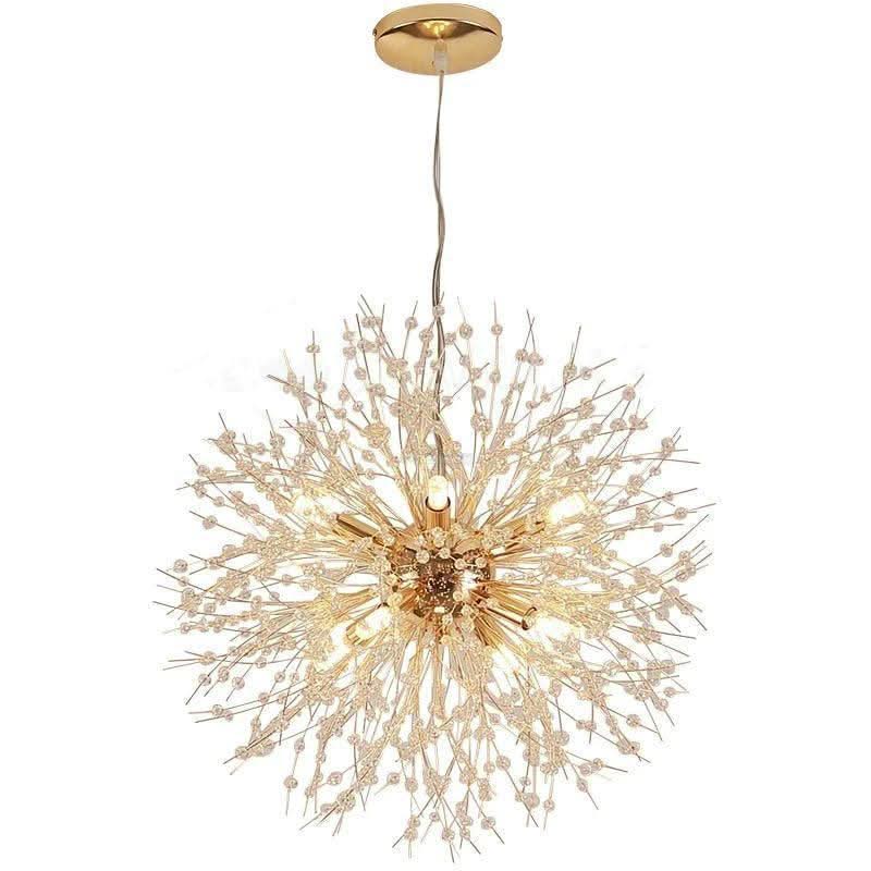 Crystal Dandelion Chandelier with 9/12/16 heads - Luxehomezone