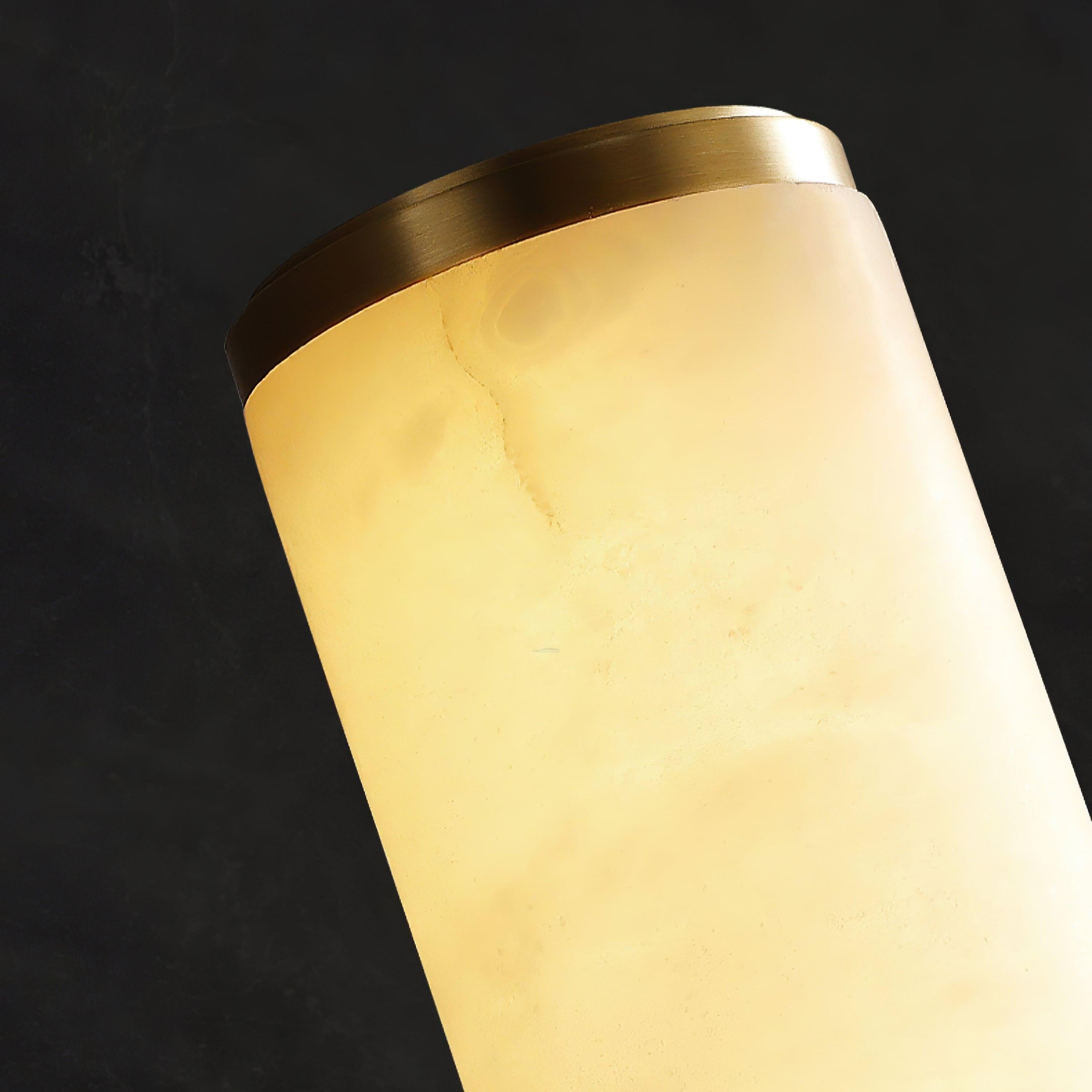 Callisto Wall Sconce Alabaster - Alabaster, Alabaster Wall Lamp-1-Luxehomezone