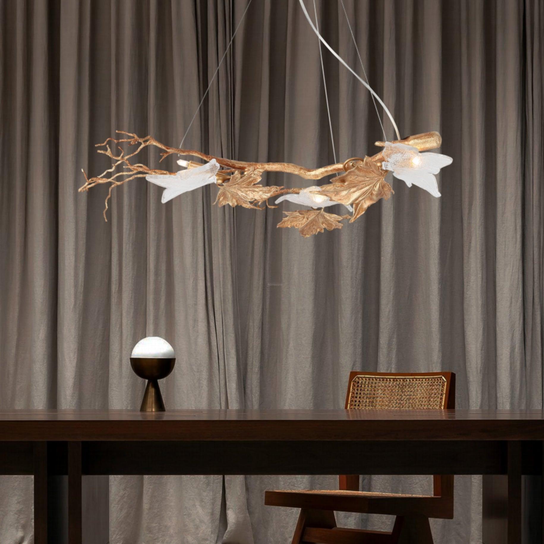 Folio Branch Type Brass Chandelier - Branch-1-Luxehomezone