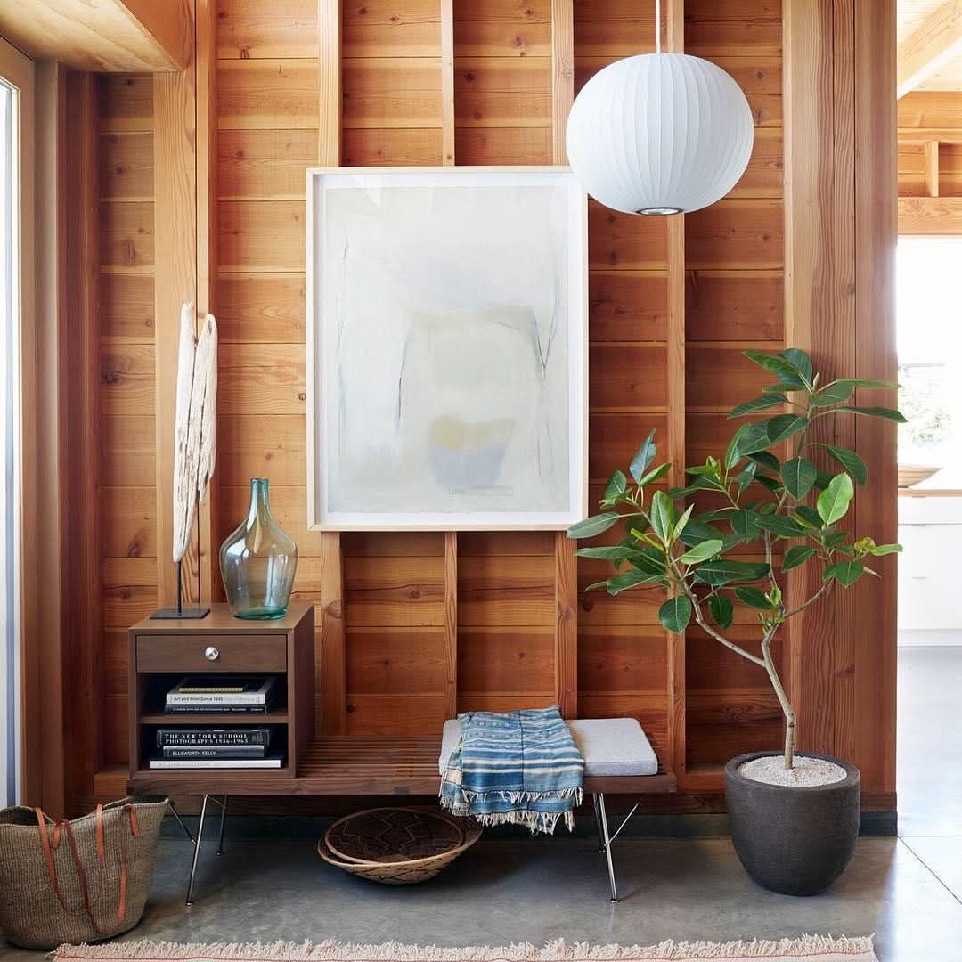Bubble Pendant Light with Artificial Silk Lampshade - Luxehomezone