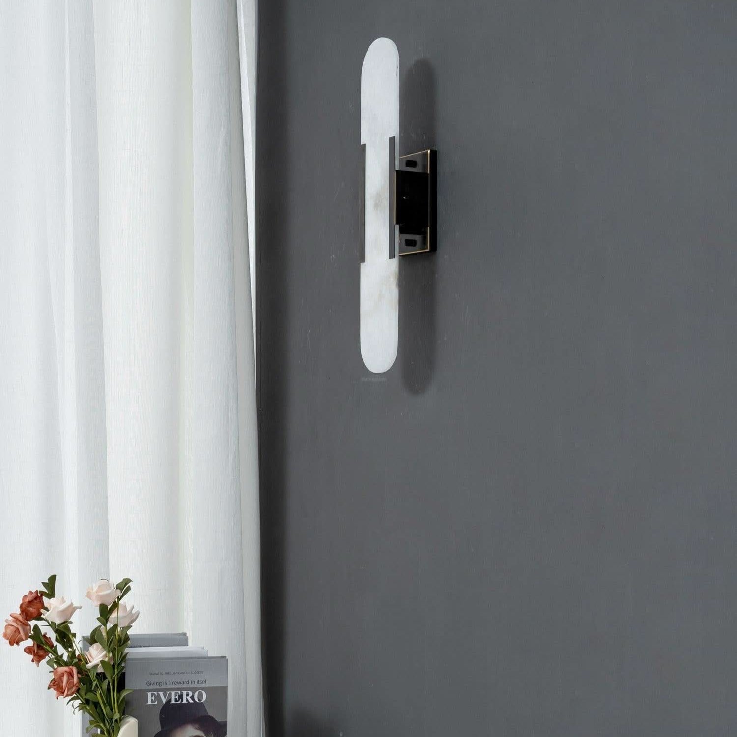 Melange Alabaster Wall Lamp - Luxehomezone