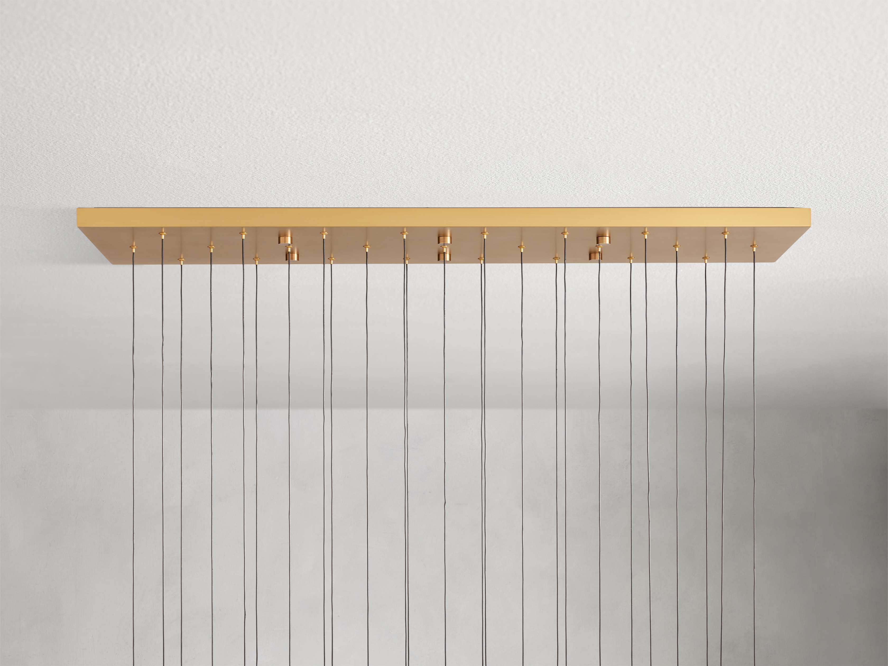 Solitaire Linear Chandelier 37"/ 50"/ 70"/ 87"/ 120"
