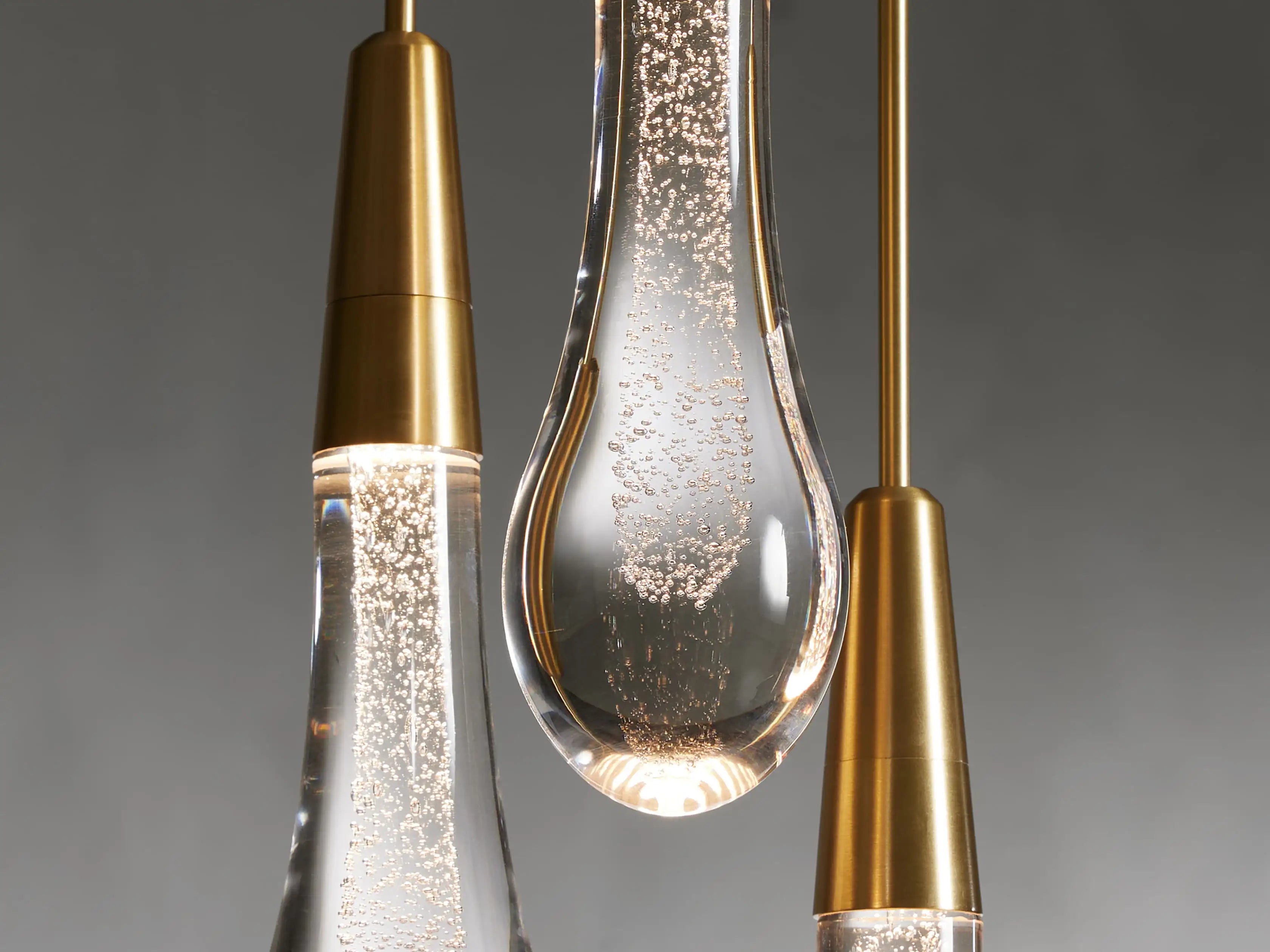 Solitaire Linear Chandelier 37"/ 50"/ 70"/ 87"/ 120"