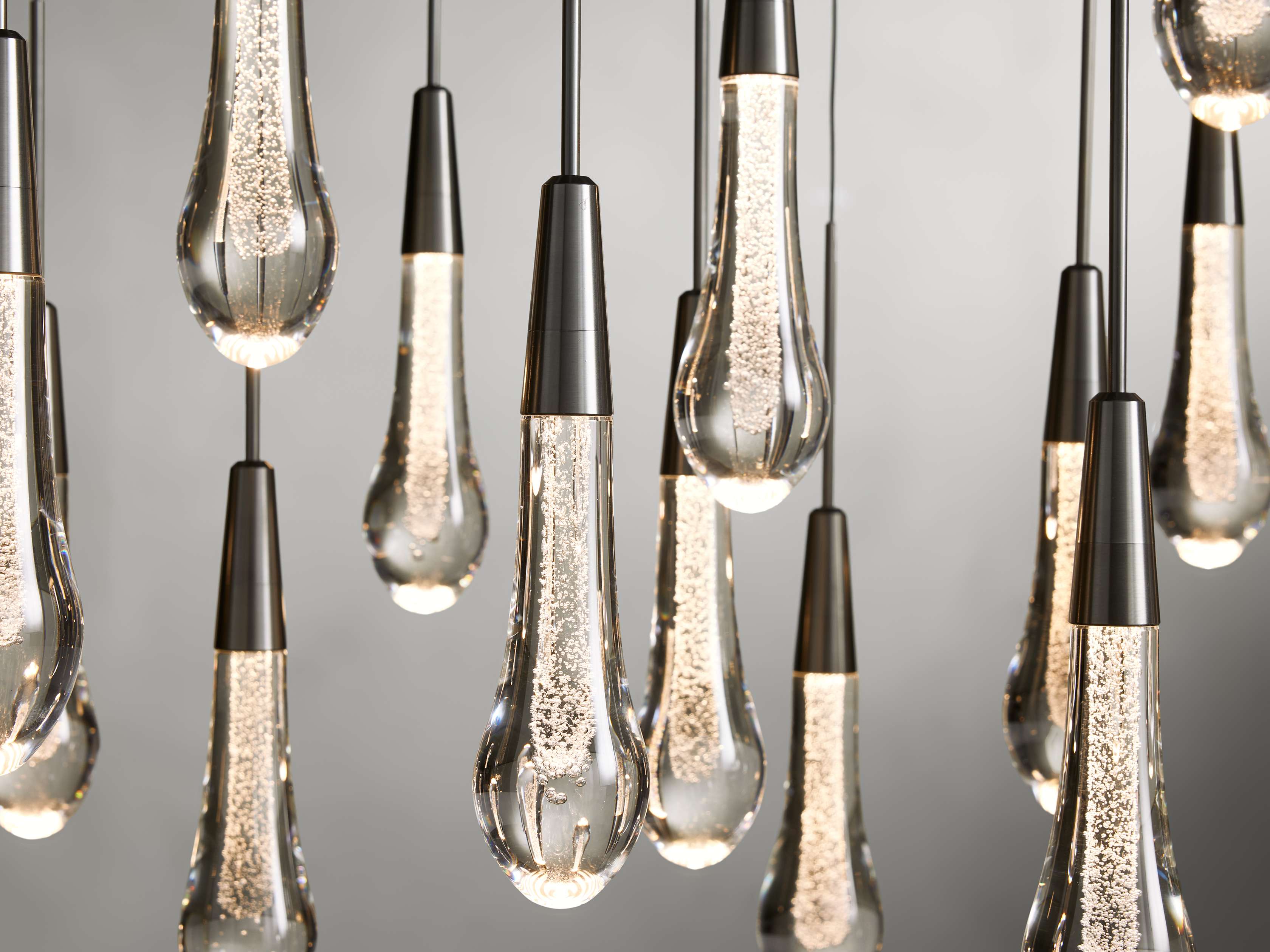 Solitaire Linear Chandelier 37"/ 50"/ 70"/ 87"/ 120"