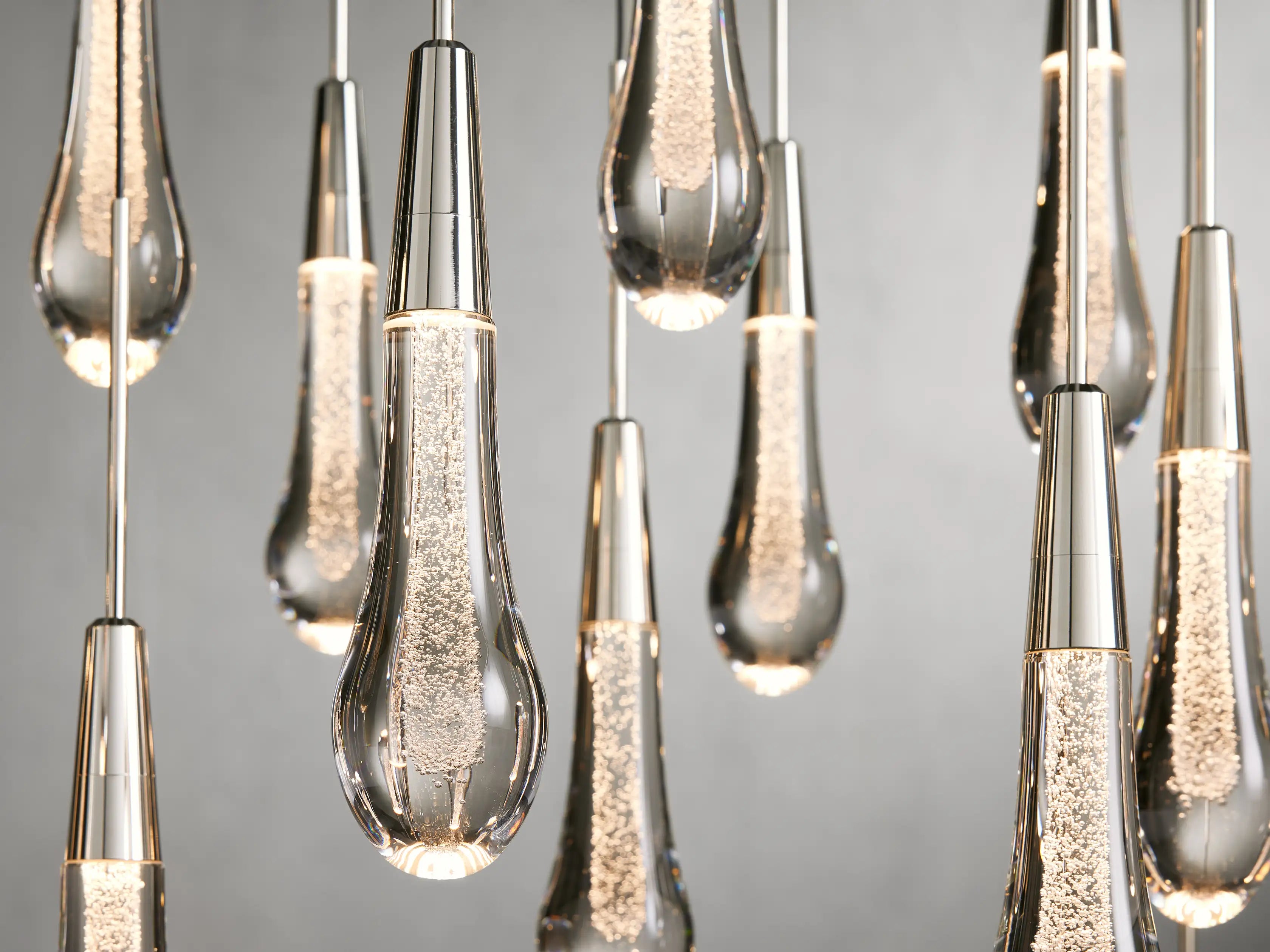 Solitaire Linear Chandelier 37"/ 50"/ 70"/ 87"/ 120"