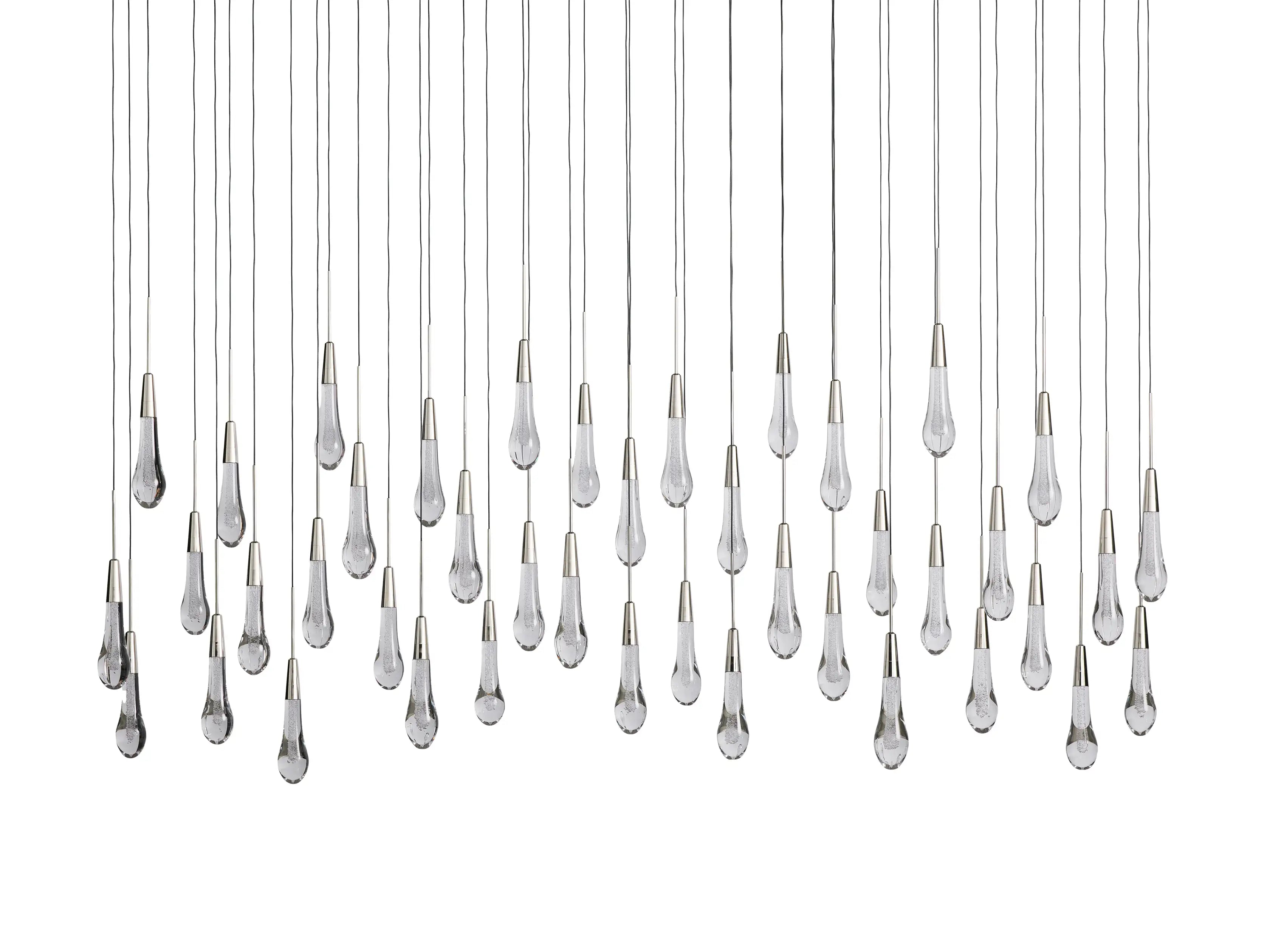 Solitaire Linear Chandelier 37"/ 50"/ 70"/ 87"/ 120"