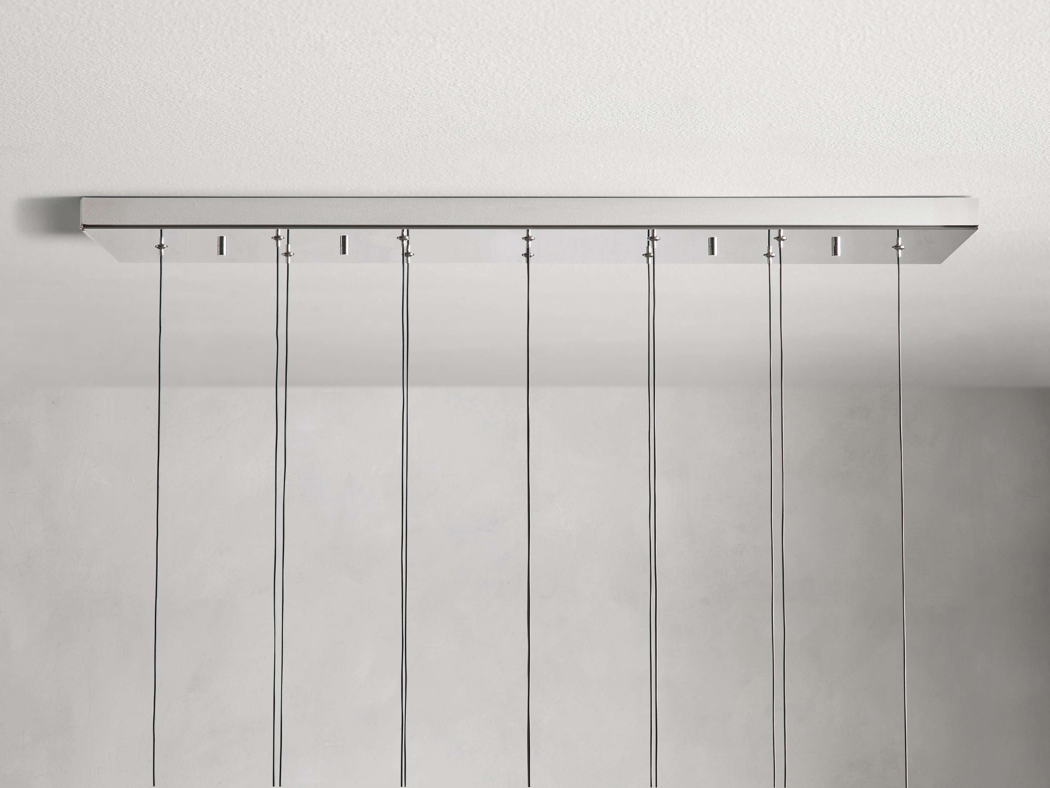 Solitaire Linear Chandelier 37"/ 50"/ 70"/ 87"/ 120"