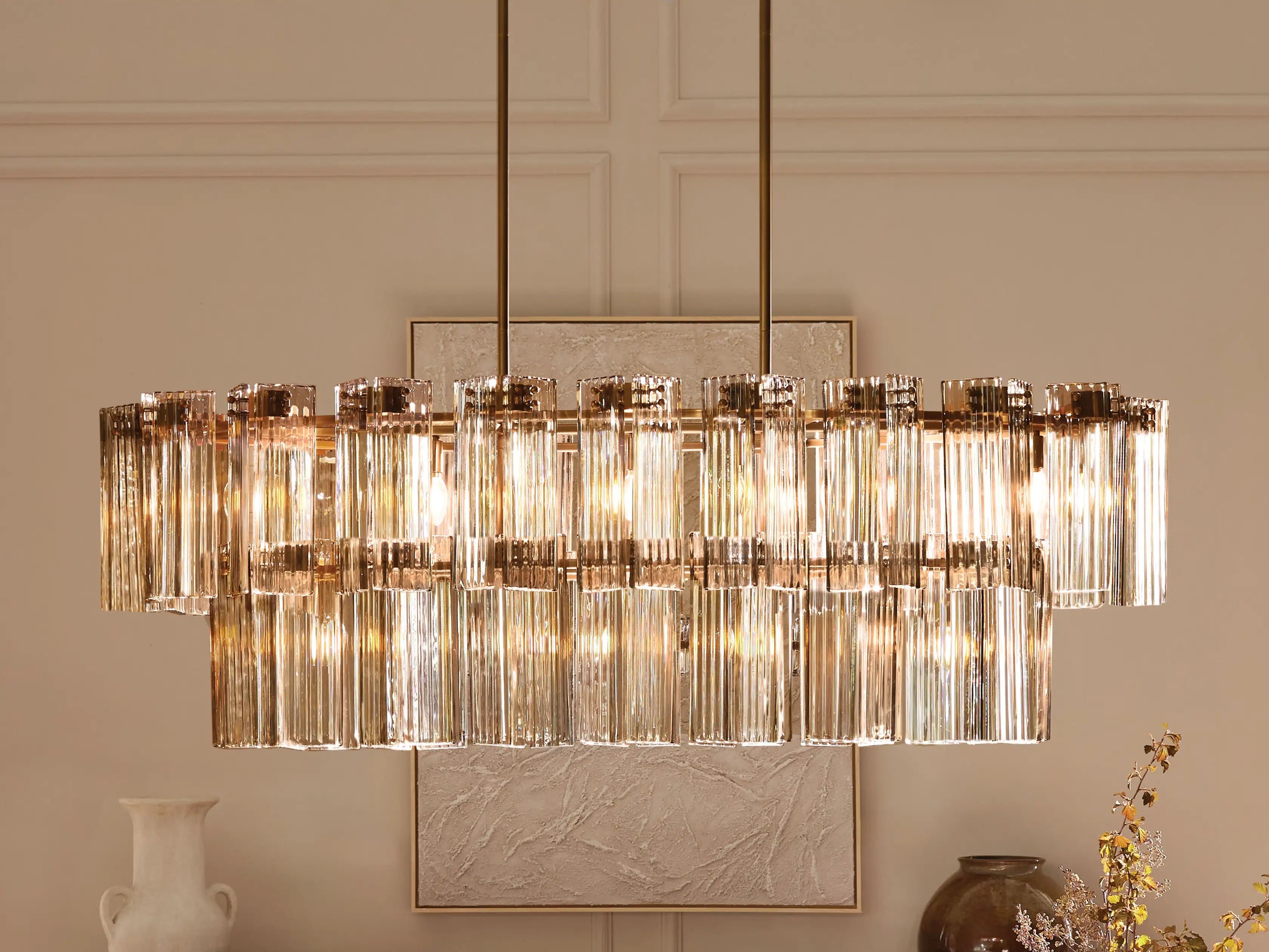 Delsie Oval 72" Chandelier