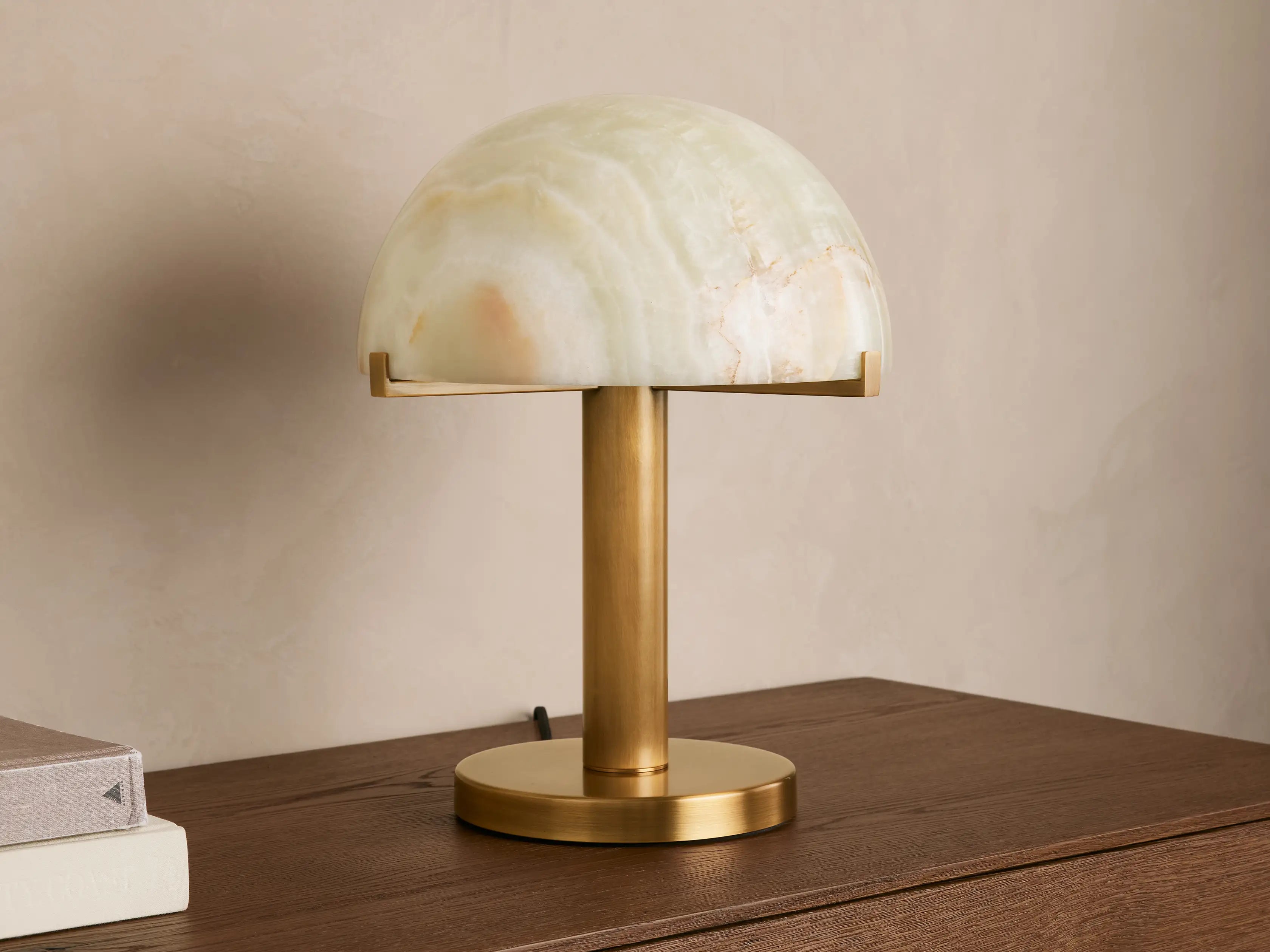 Emerie Alabaster Table Lamp