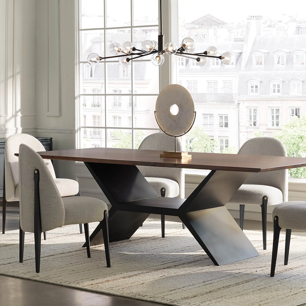 Moder Apollo Glass Ball Round Chandelier - 36¡å, All Products, Chandelier, Glass, Moder Apollo Series- Chandelier1-Luxehomezone