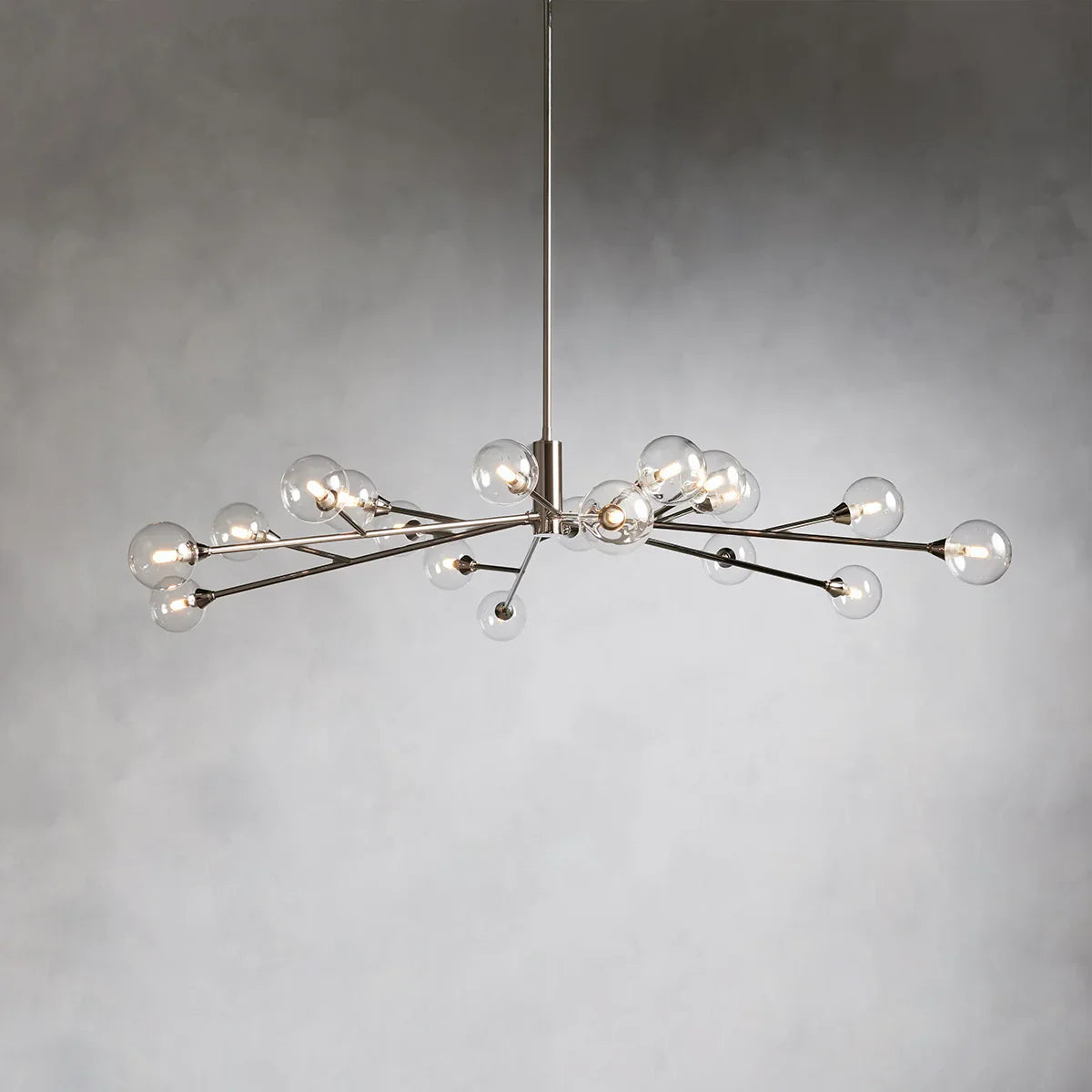 Moder Apollo Glass Ball Round Chandelier - 36¡å, All Products, Chandelier, Glass, Moder Apollo Series- Chandelier1-Luxehomezone