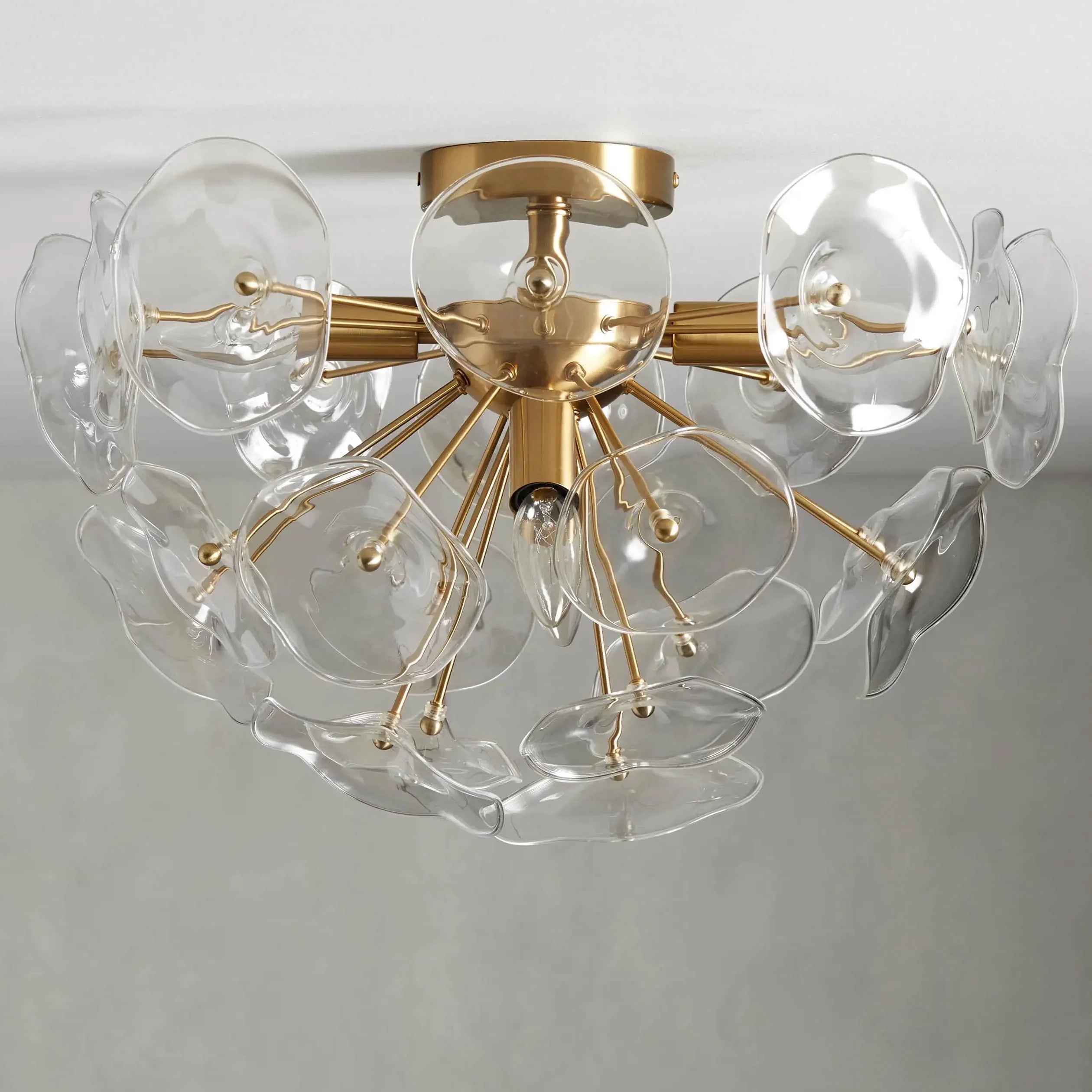 Nily Glass Flush Mount