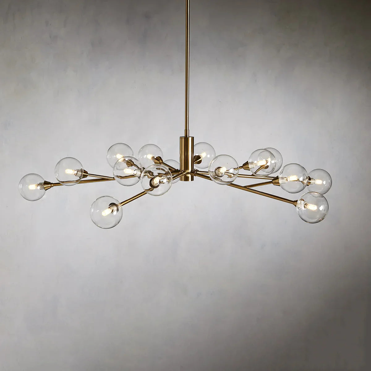 Moder Apollo Glass Ball Round Chandelier - 36¡å, All Products, Chandelier, Glass, Moder Apollo Series- Chandelier1-Luxehomezone